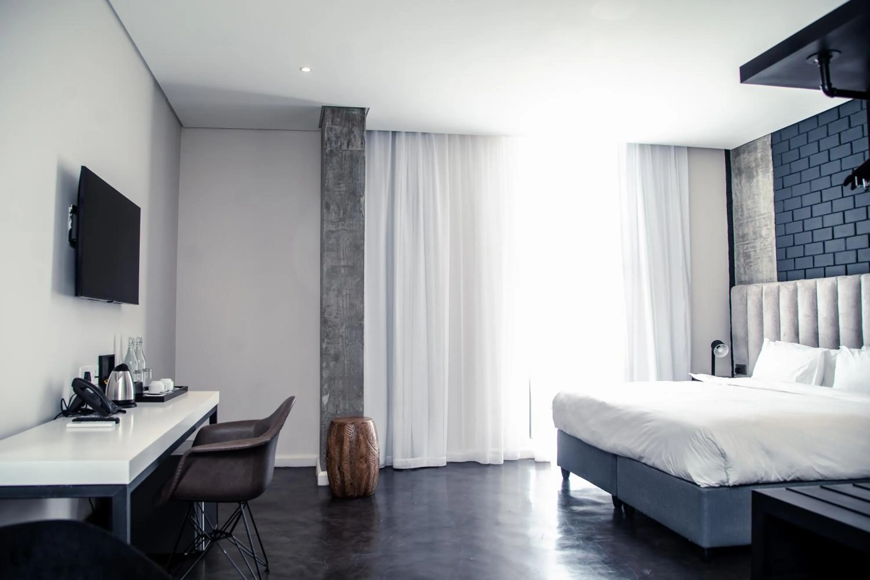 TV and multimedia, Bed in The Urban Hotel Lusaka