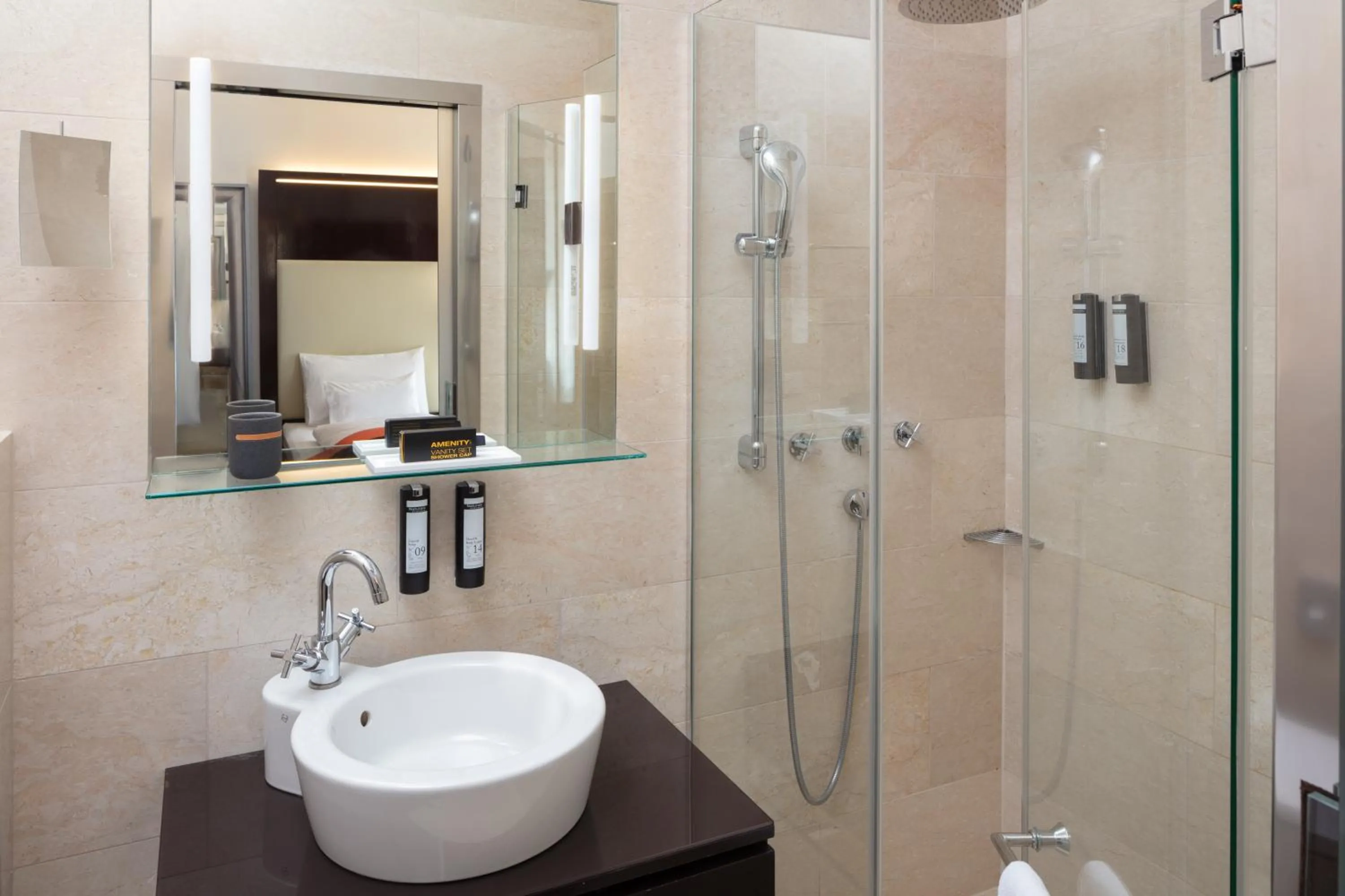 Shower in The Levante Parliament A Design Hotel