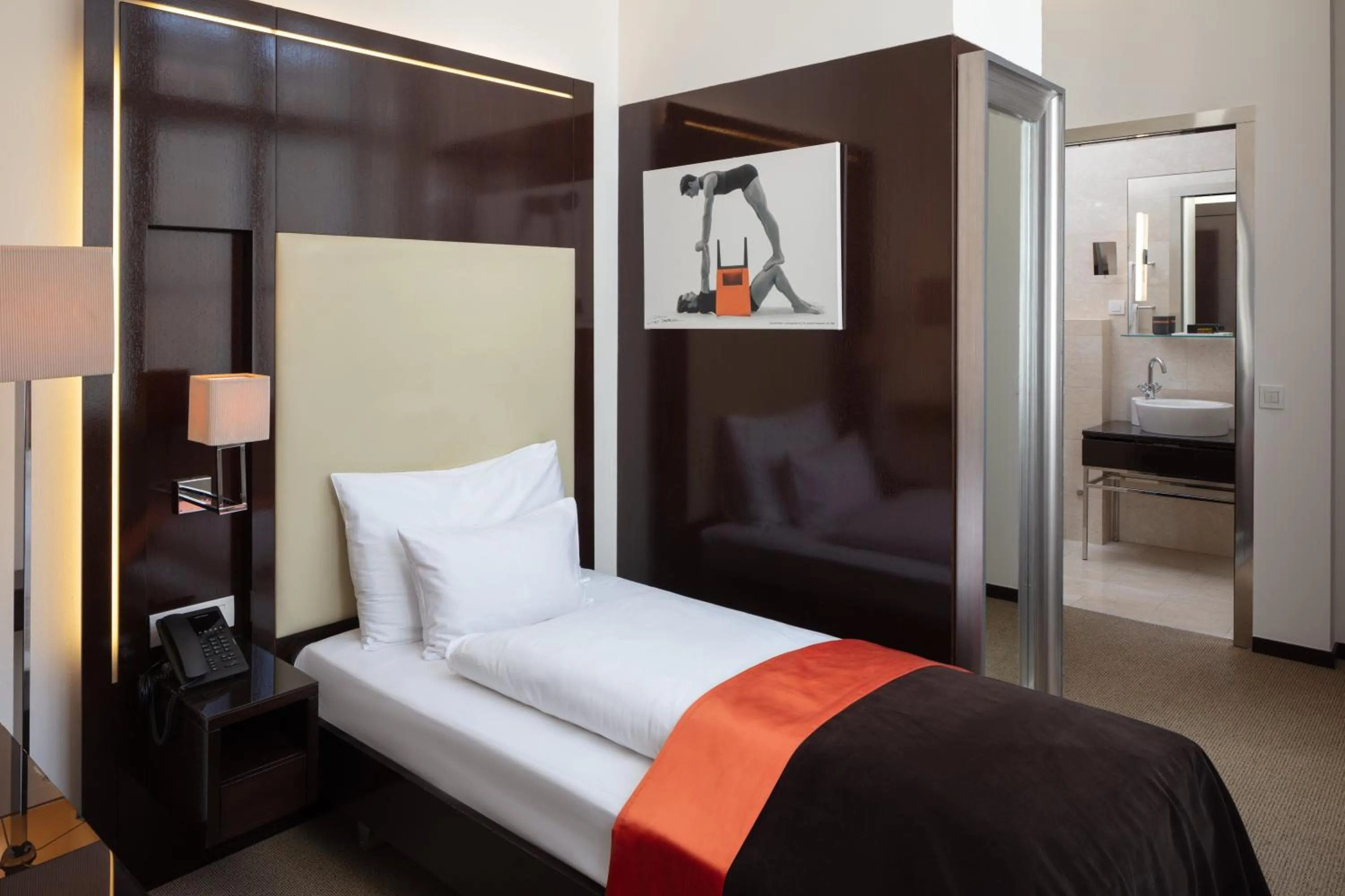 Bed in The Levante Parliament A Design Hotel