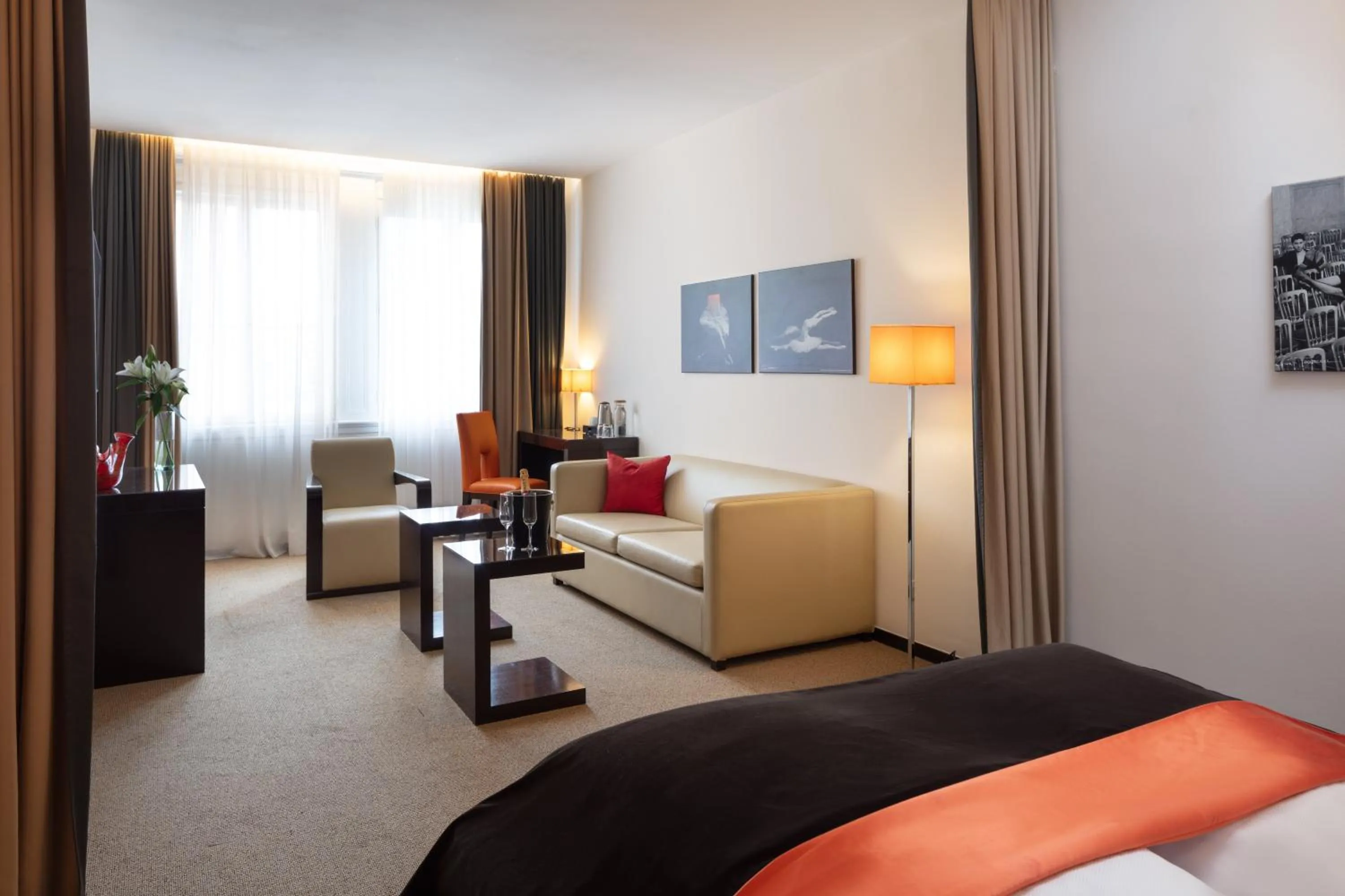 Bed in The Levante Parliament A Design Hotel