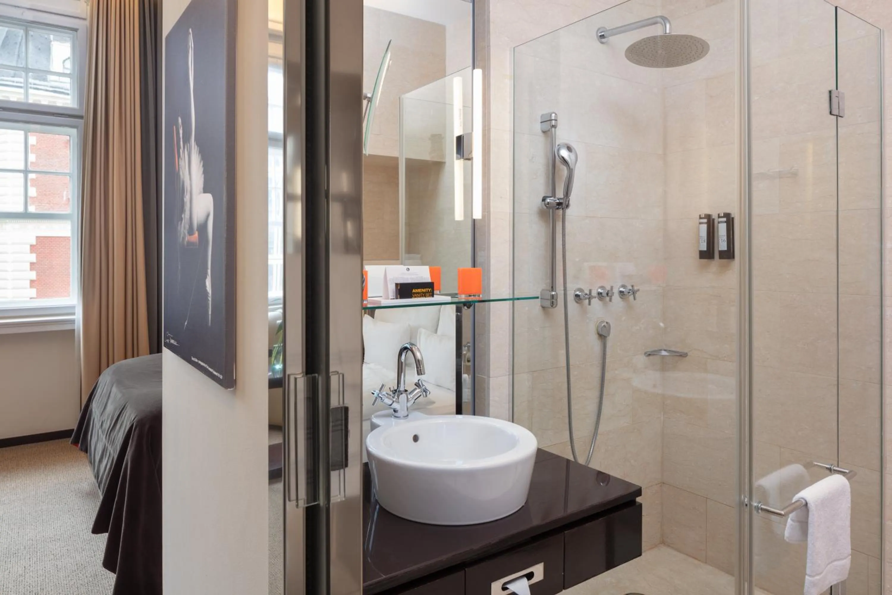 Shower in The Levante Parliament A Design Hotel