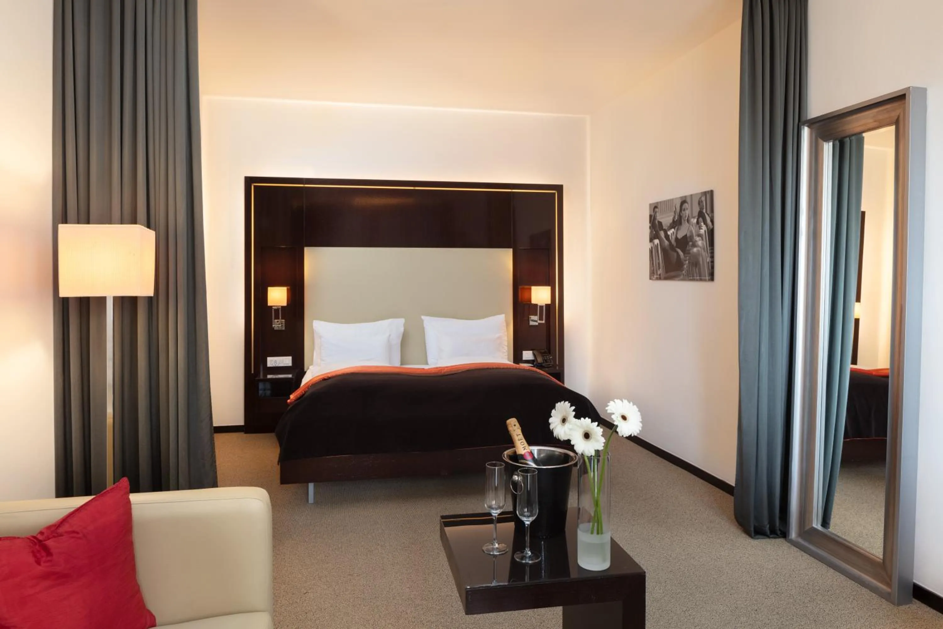 Bed in The Levante Parliament A Design Hotel