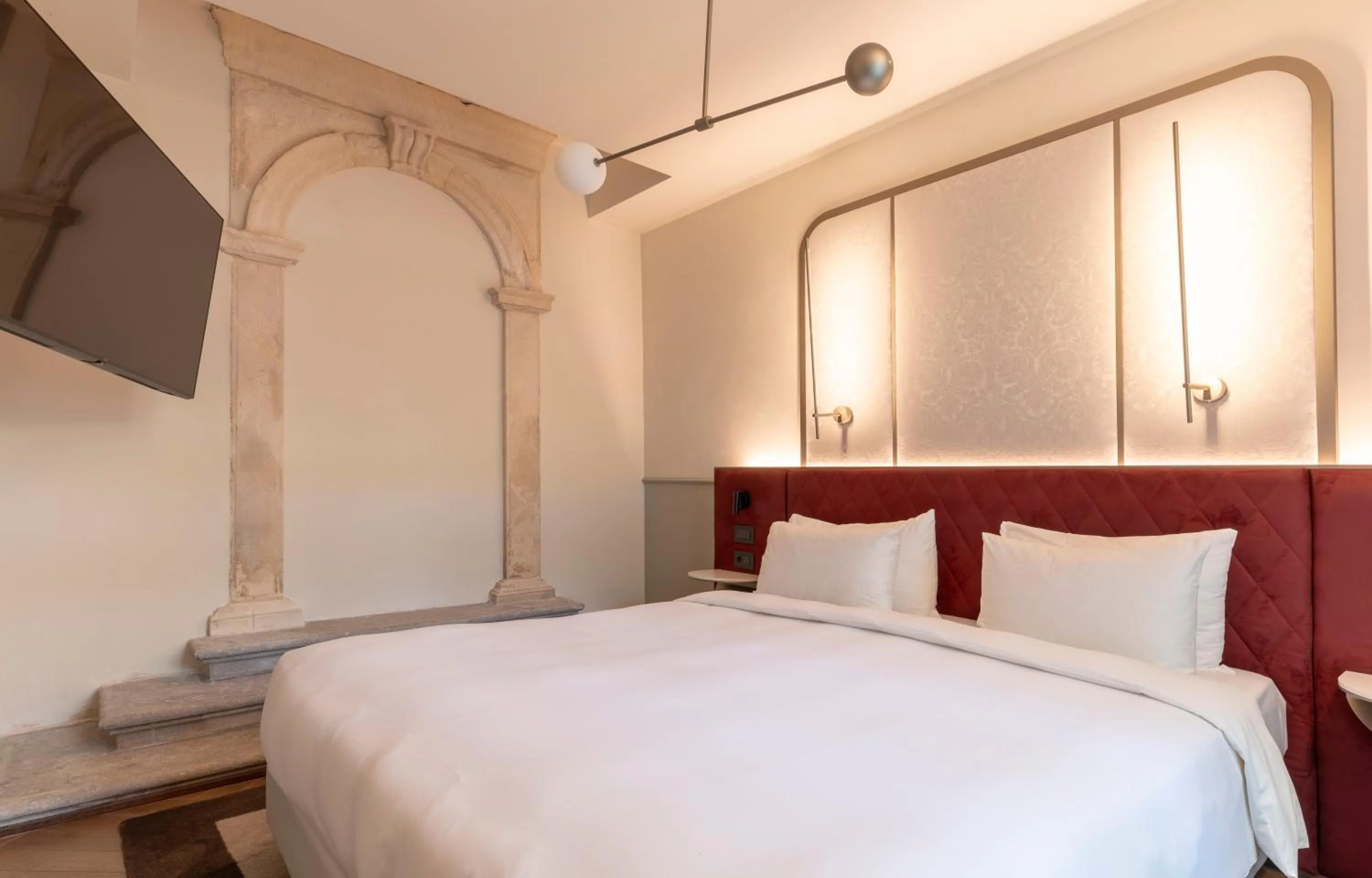 Bed in Luxury Apartments Palazzo Nani