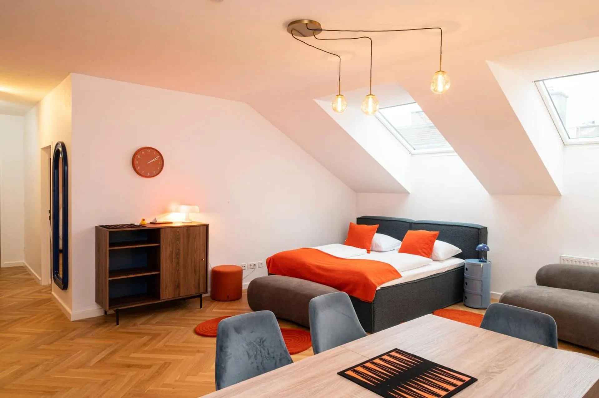 Bed in Buxbaum Beletage Design & Boutique Hotel