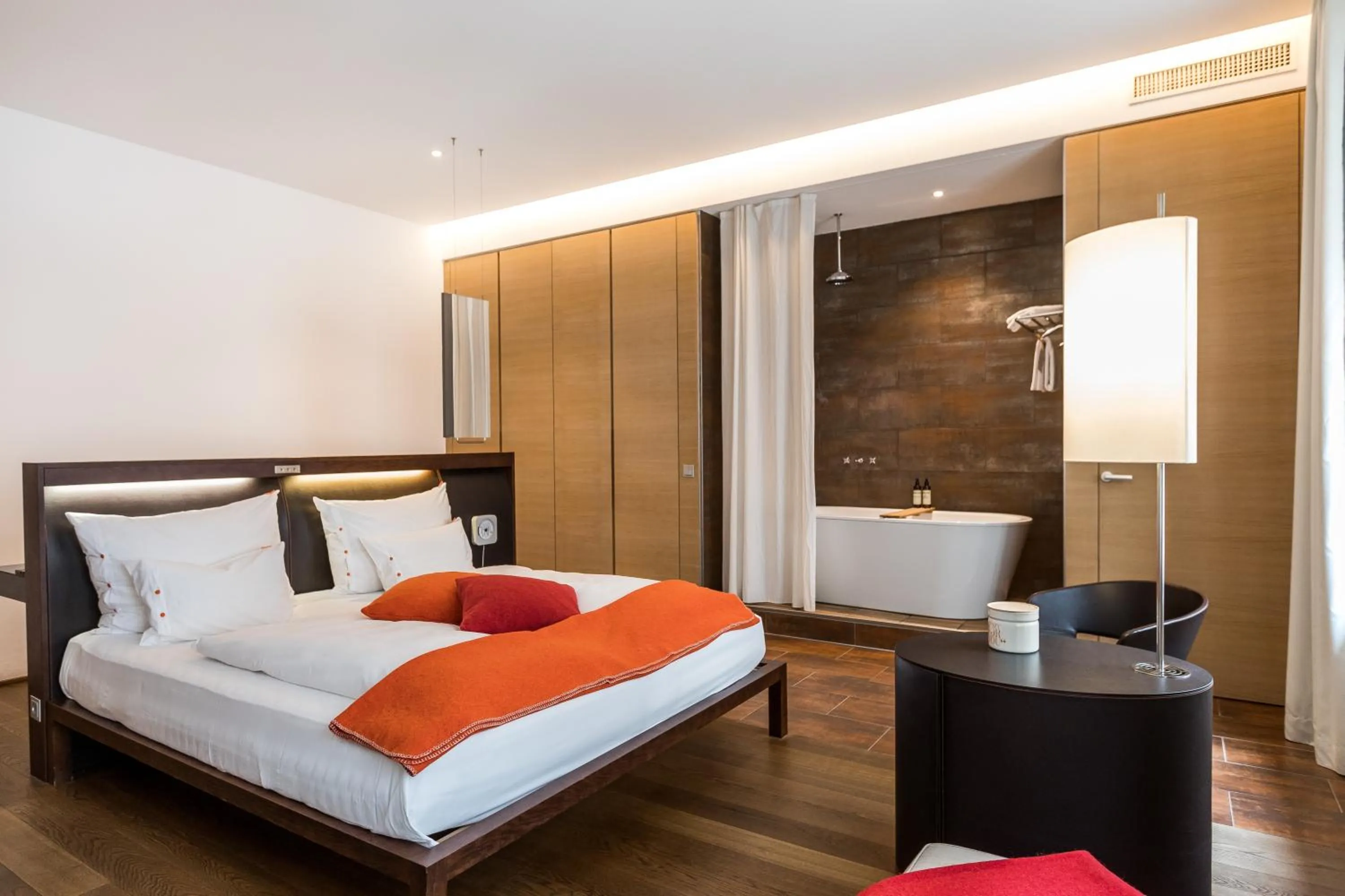 Bed in Buxbaum Beletage Design & Boutique Hotel