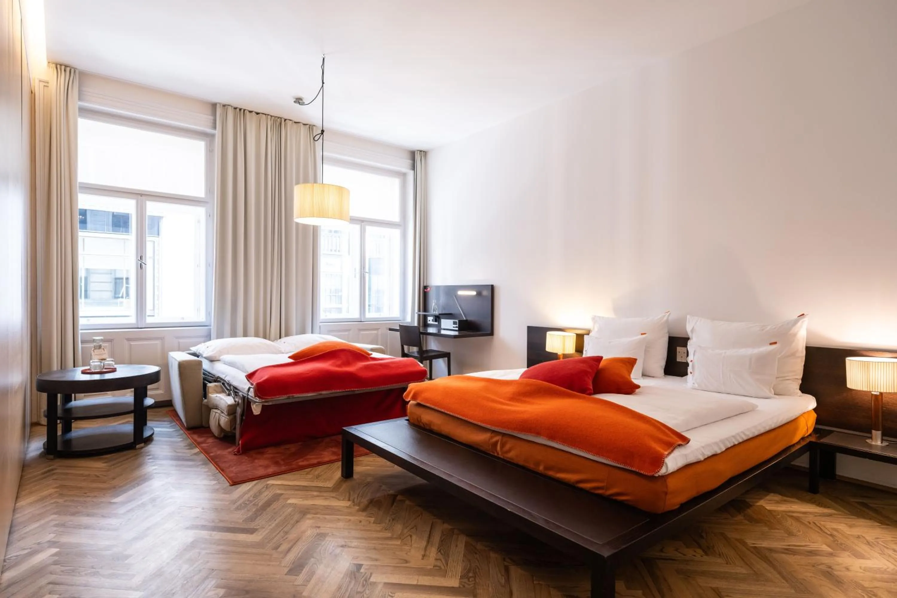 Photo of the whole room, Bed in Buxbaum Beletage Design & Boutique Hotel