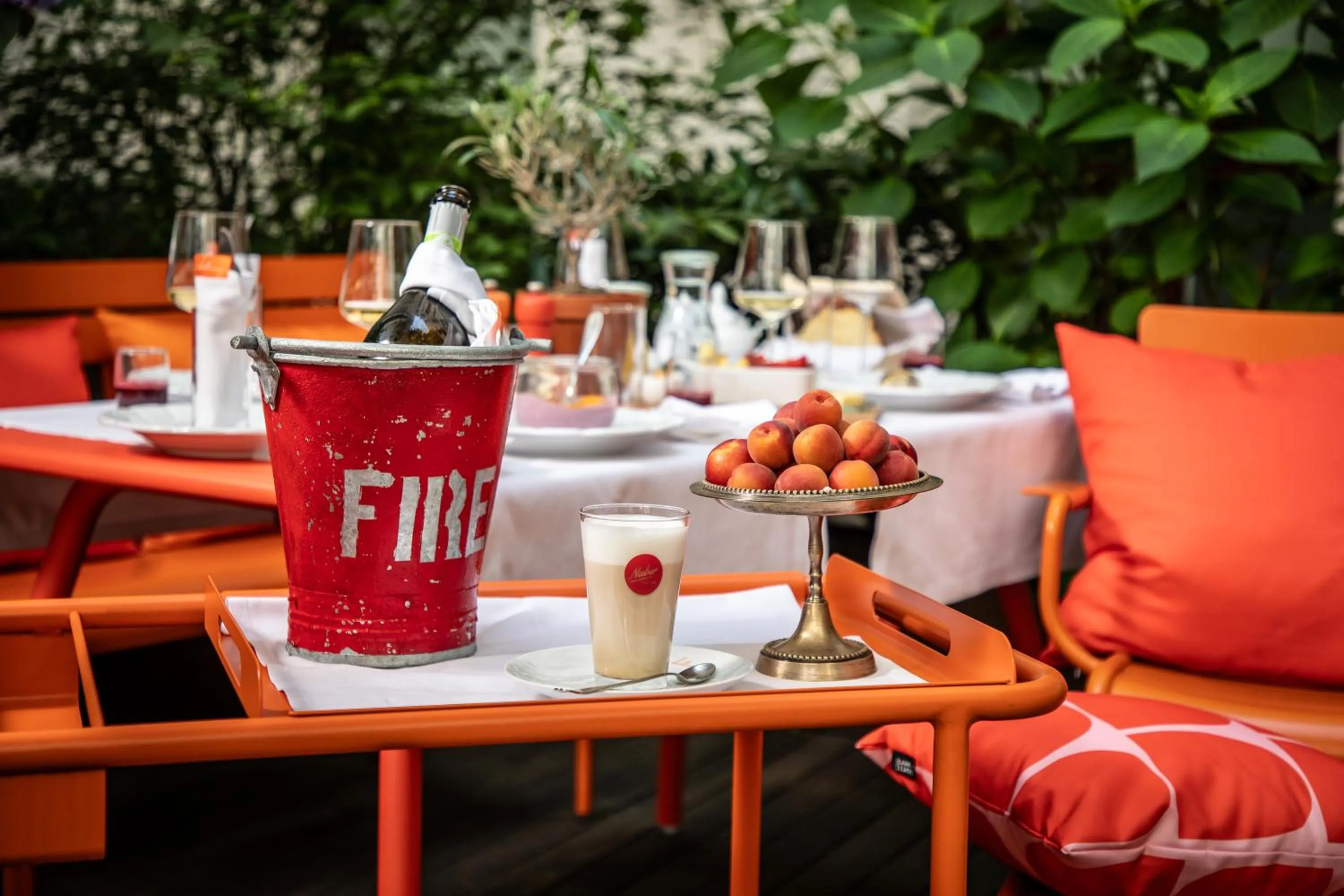 Food and drinks in Buxbaum Beletage Design & Boutique Hotel