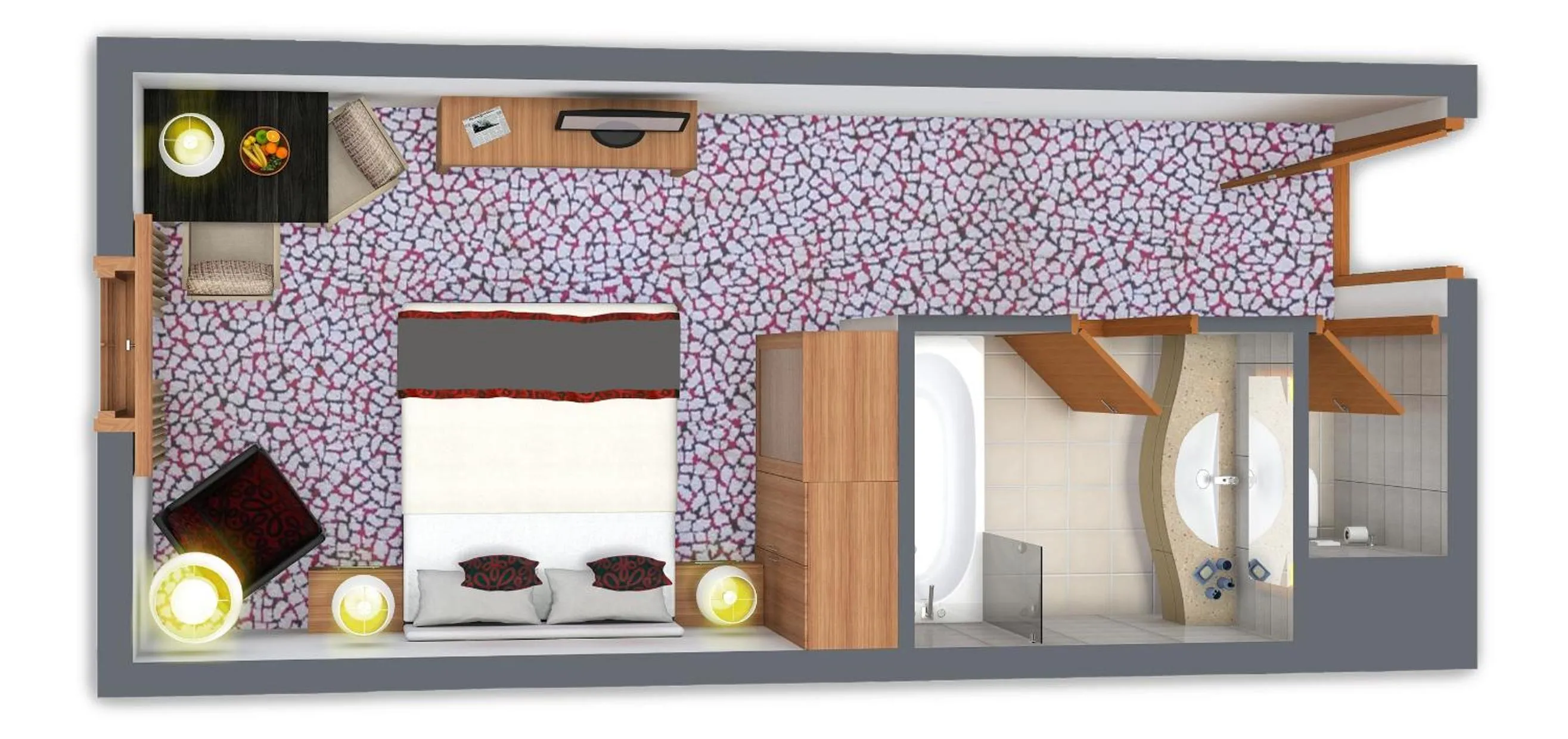 Photo of the whole room in aja Fürstenhaus am Achensee