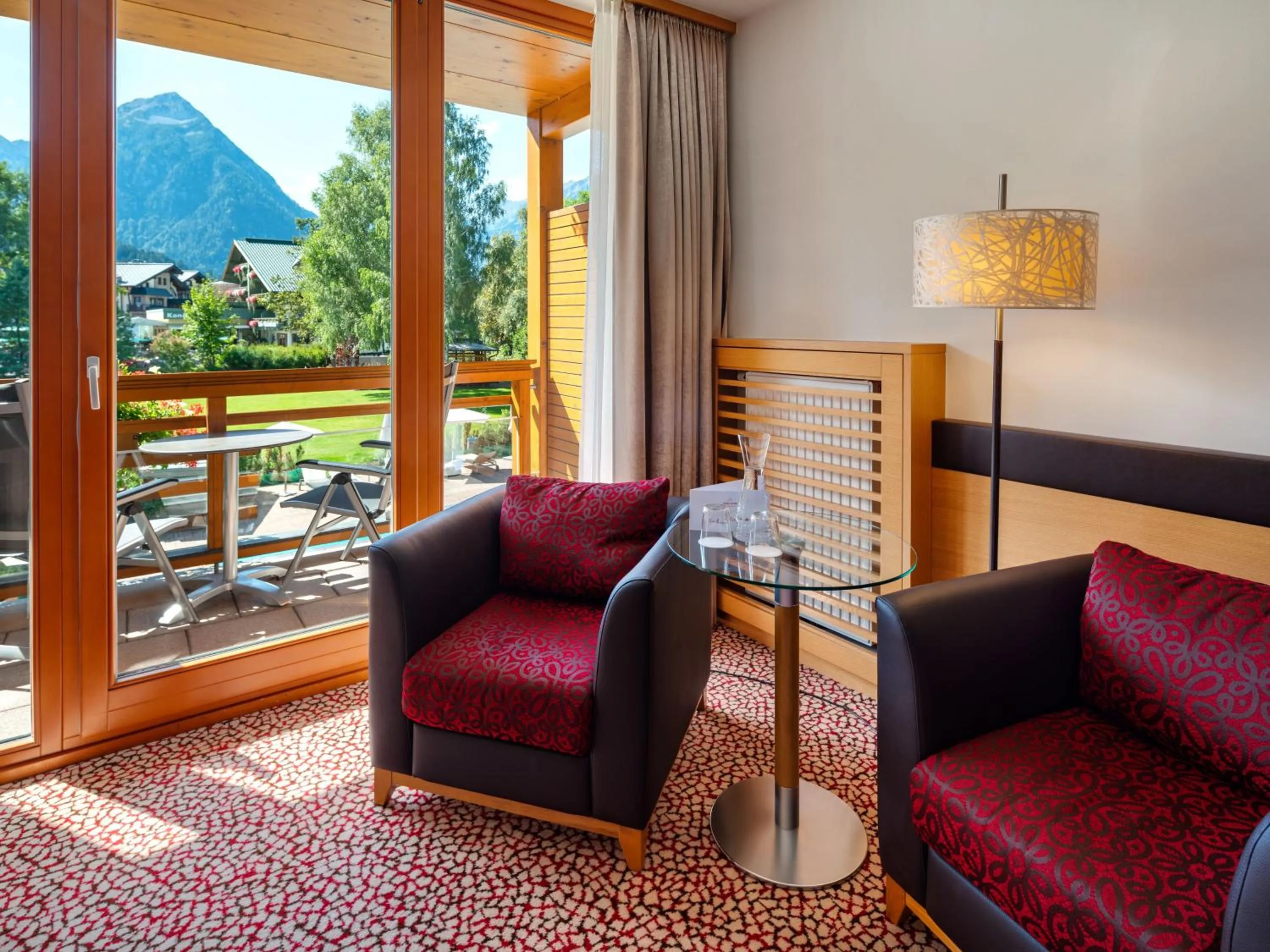 Seating area in aja Fürstenhaus am Achensee