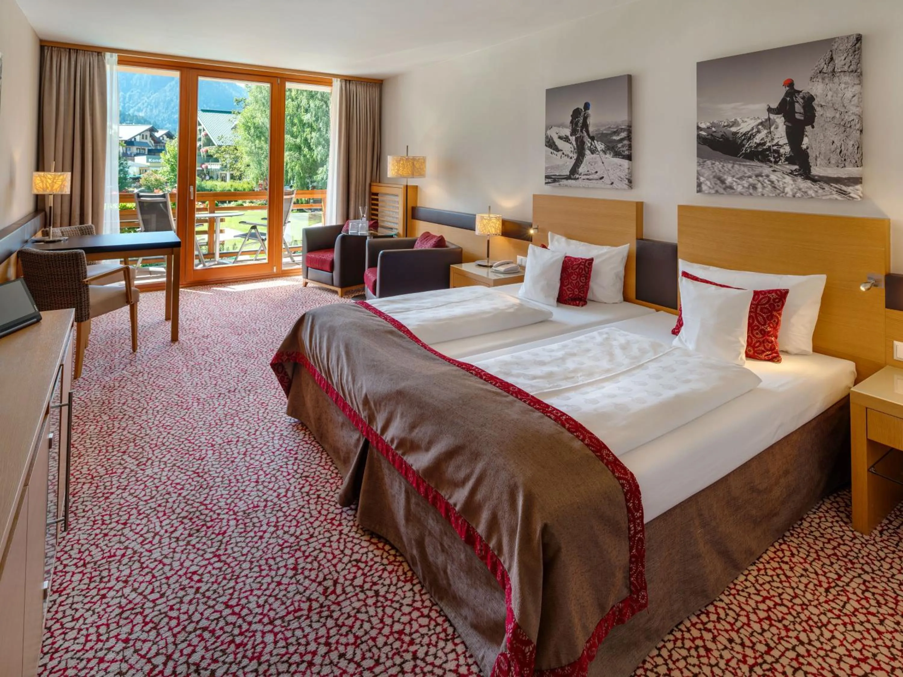 Bed in aja Fürstenhaus am Achensee