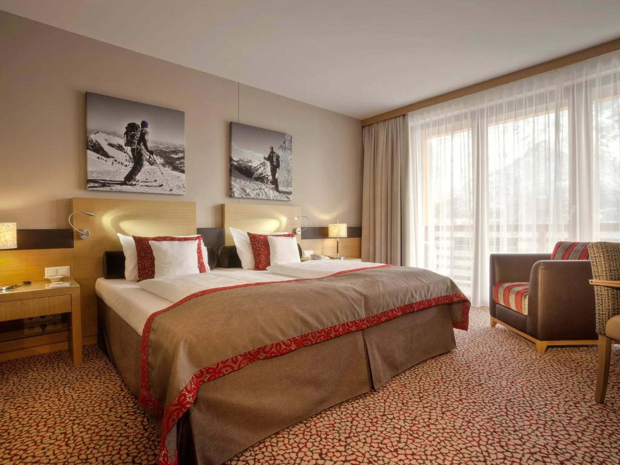 Bed in aja Fürstenhaus am Achensee