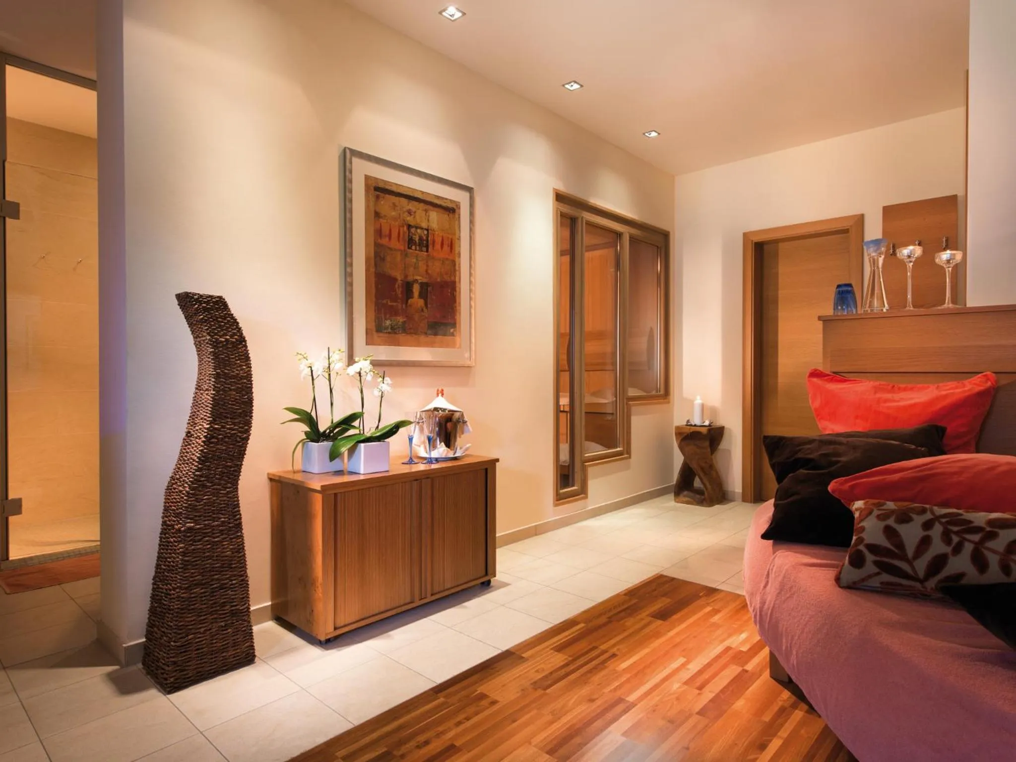 Spa and wellness centre/facilities, Bed in aja Fürstenhaus am Achensee