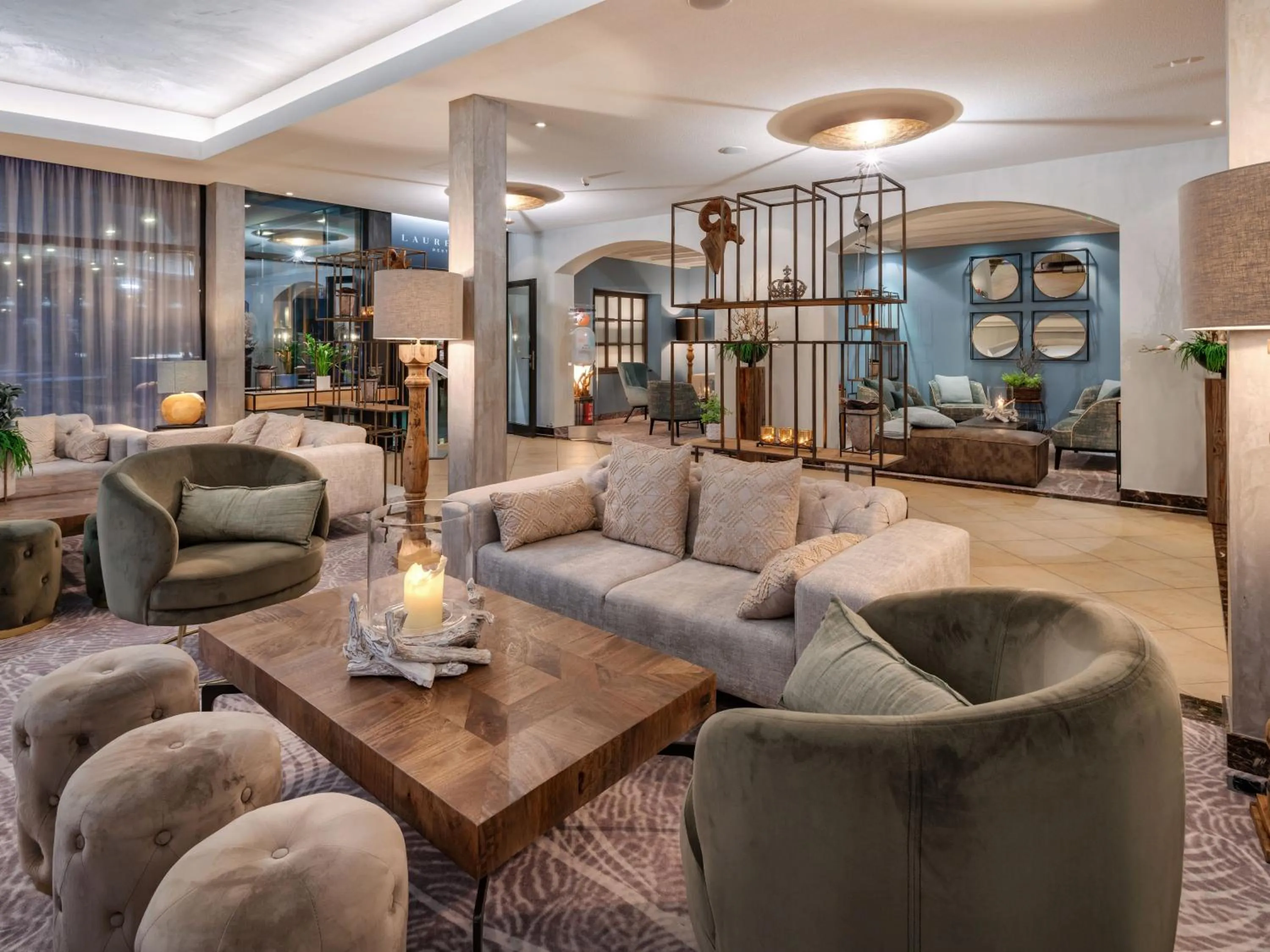 Lobby or reception in aja Fürstenhaus am Achensee