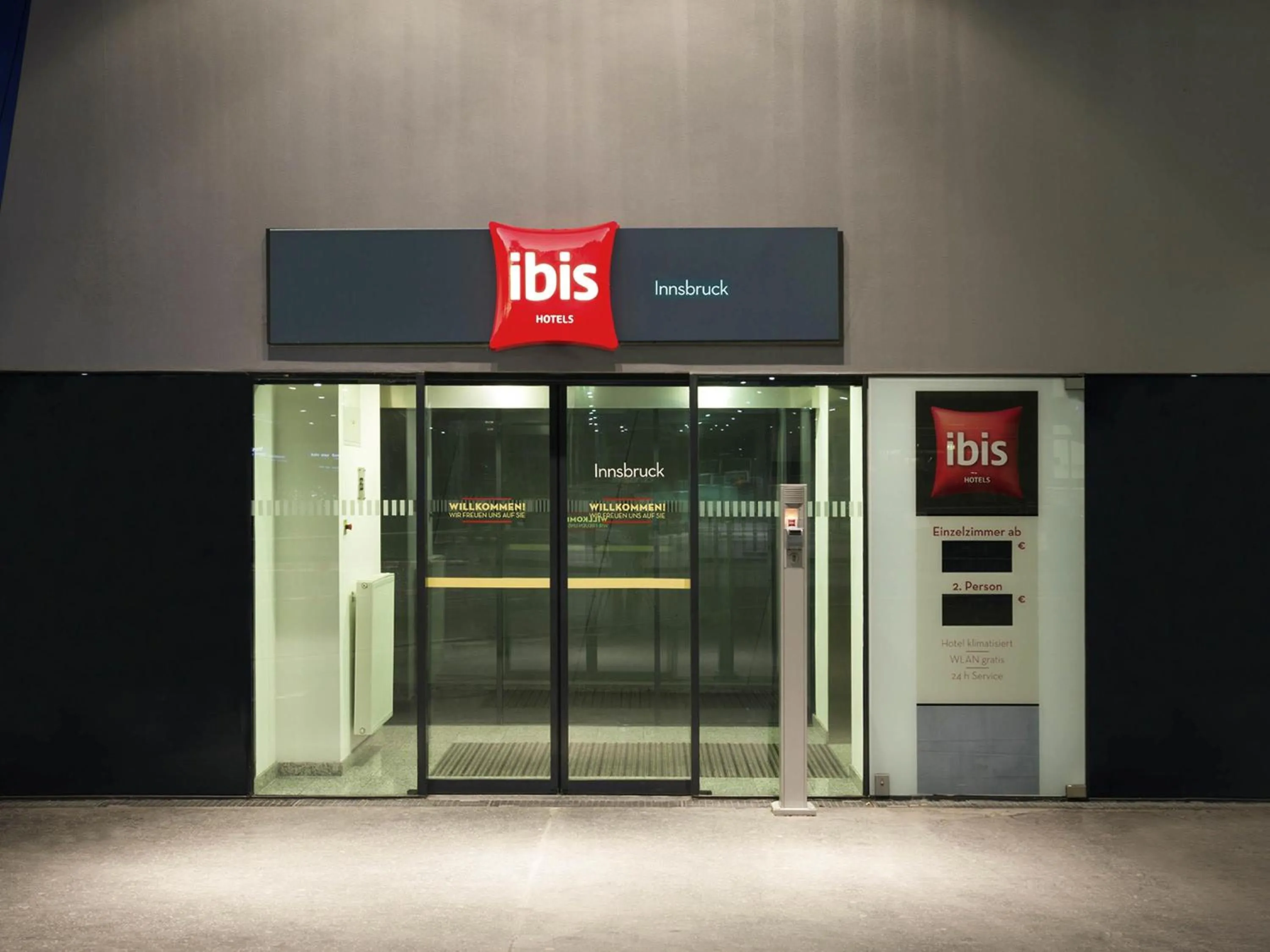 Property building in ibis Innsbruck