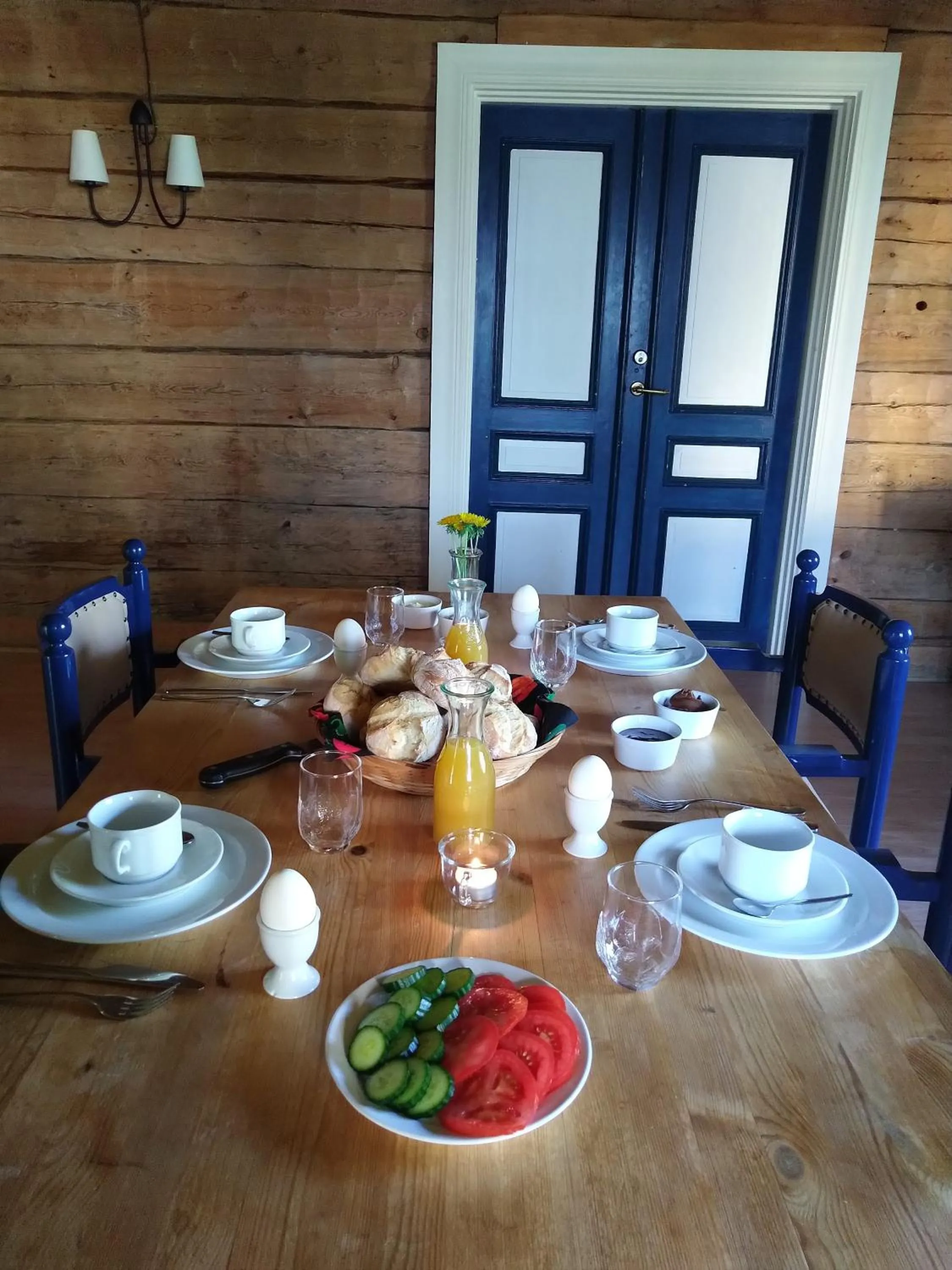 Food and drinks in Hammarstrand B&B och lägenhet