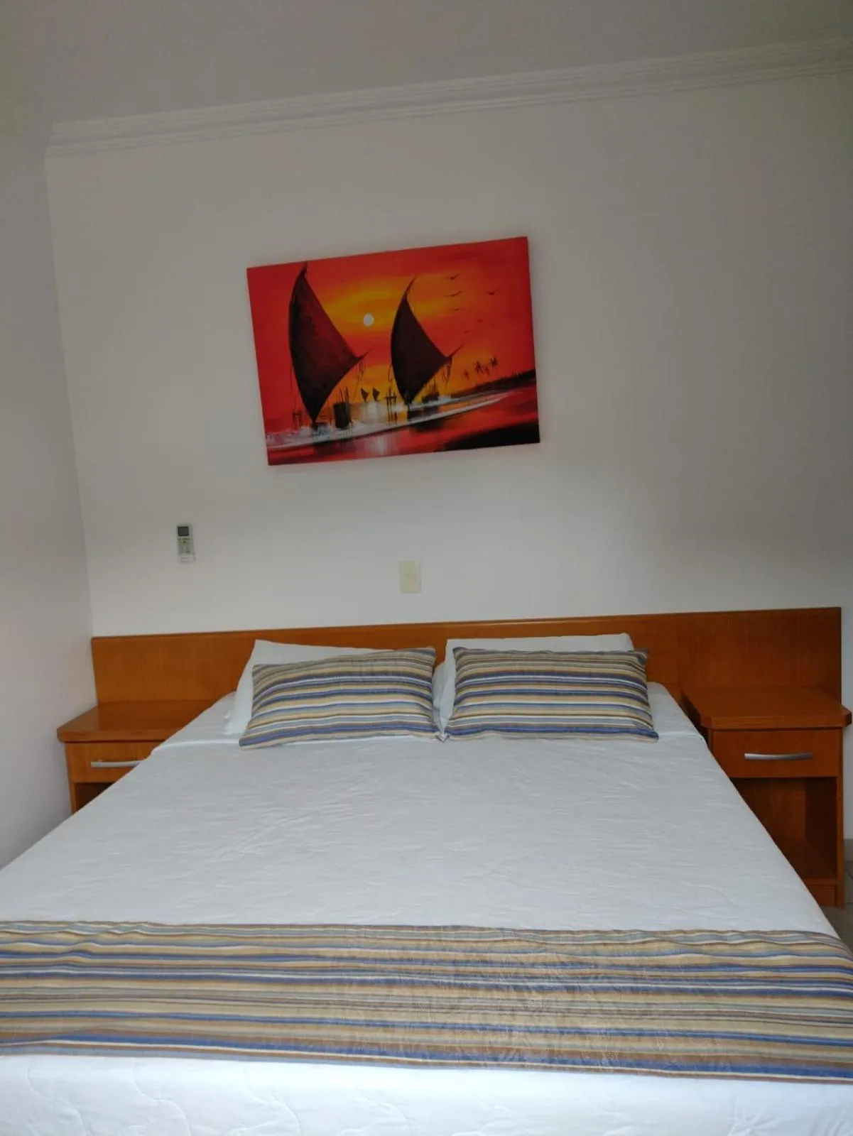 Bed in Pousada Vale Del Sol