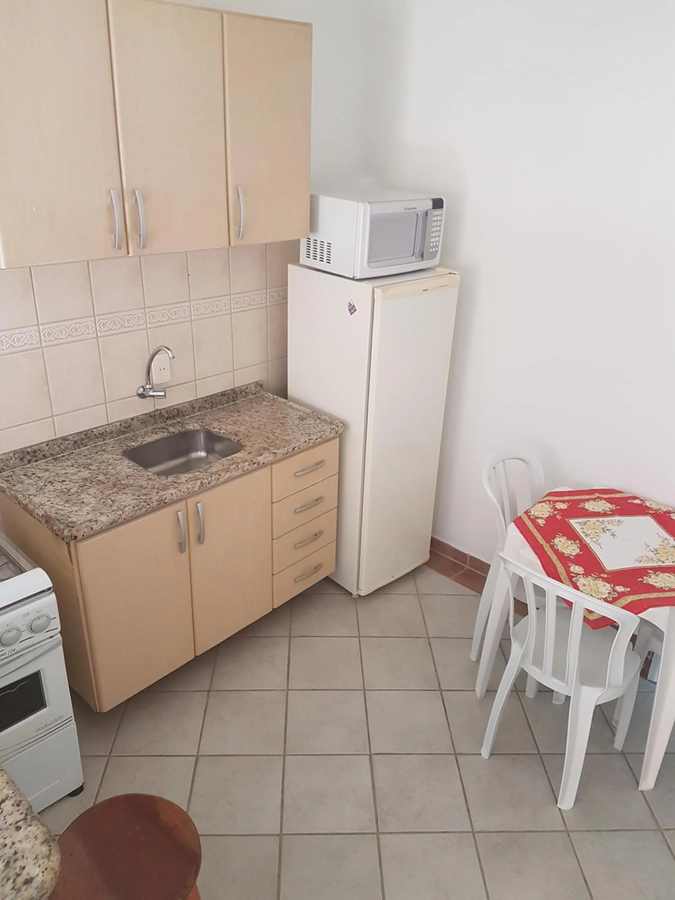Kitchen or kitchenette in Pousada Vale Del Sol