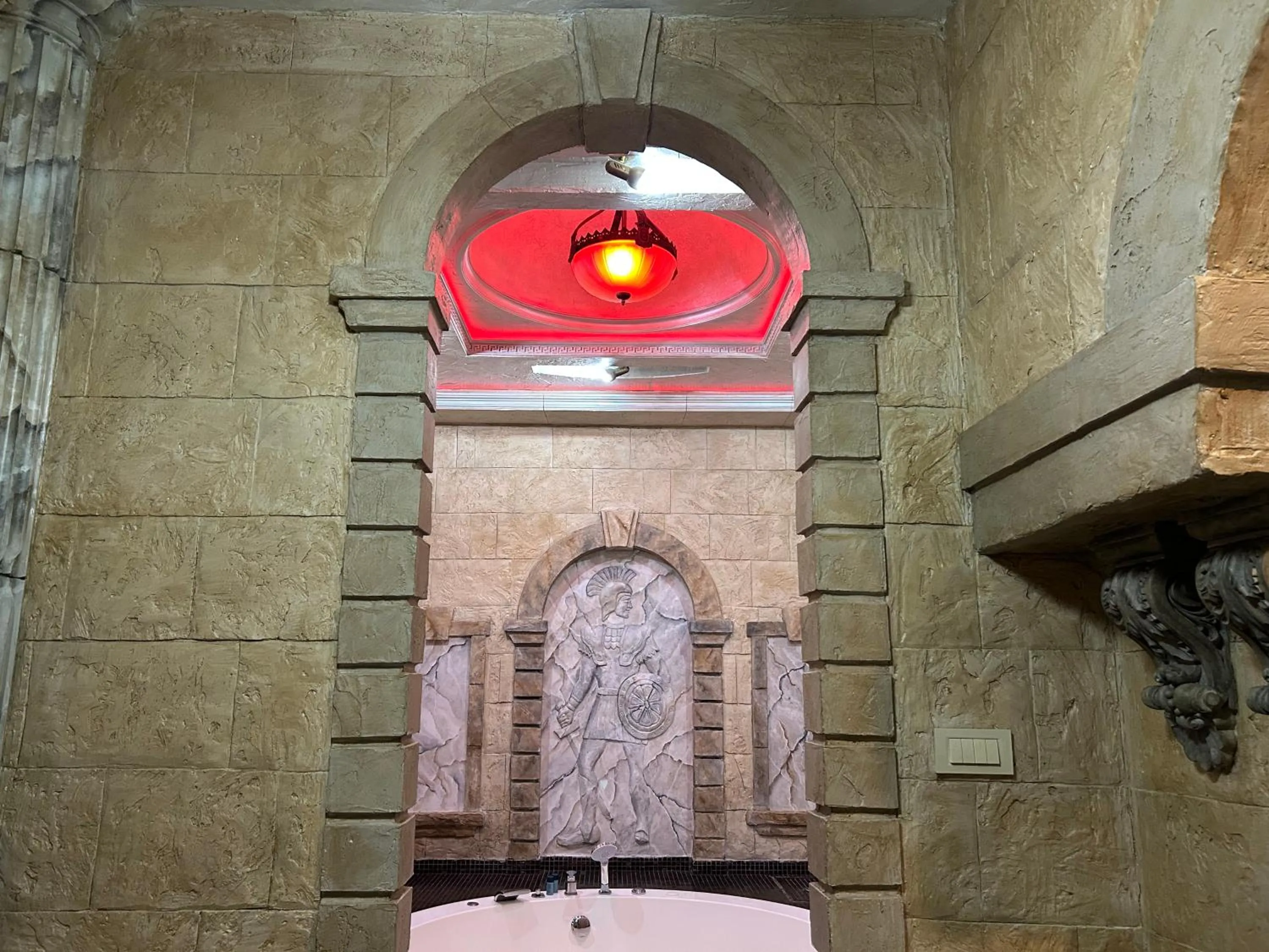 Bathroom in Hotel Roma & Tours