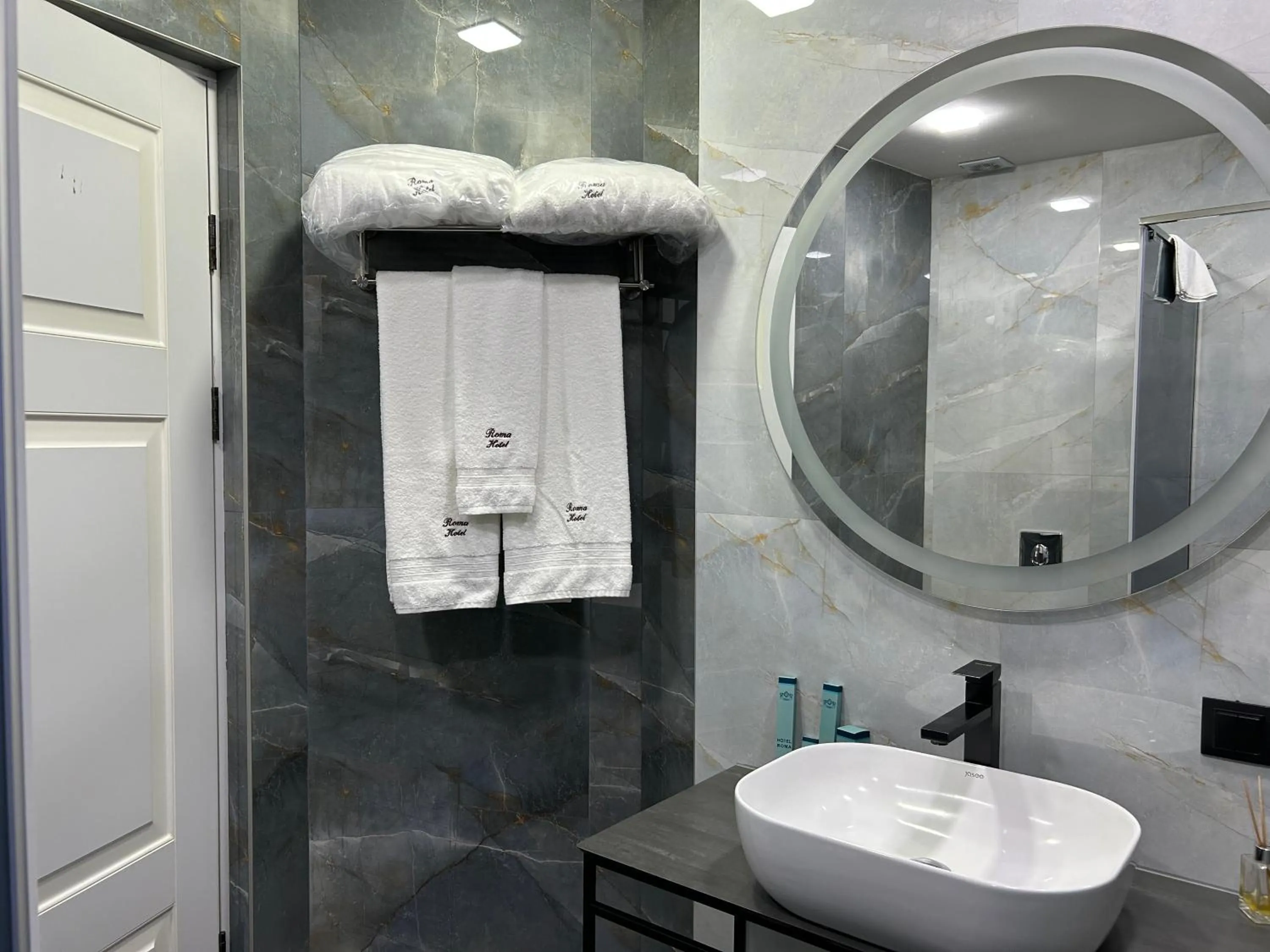 Shower in Hotel Roma & Tours