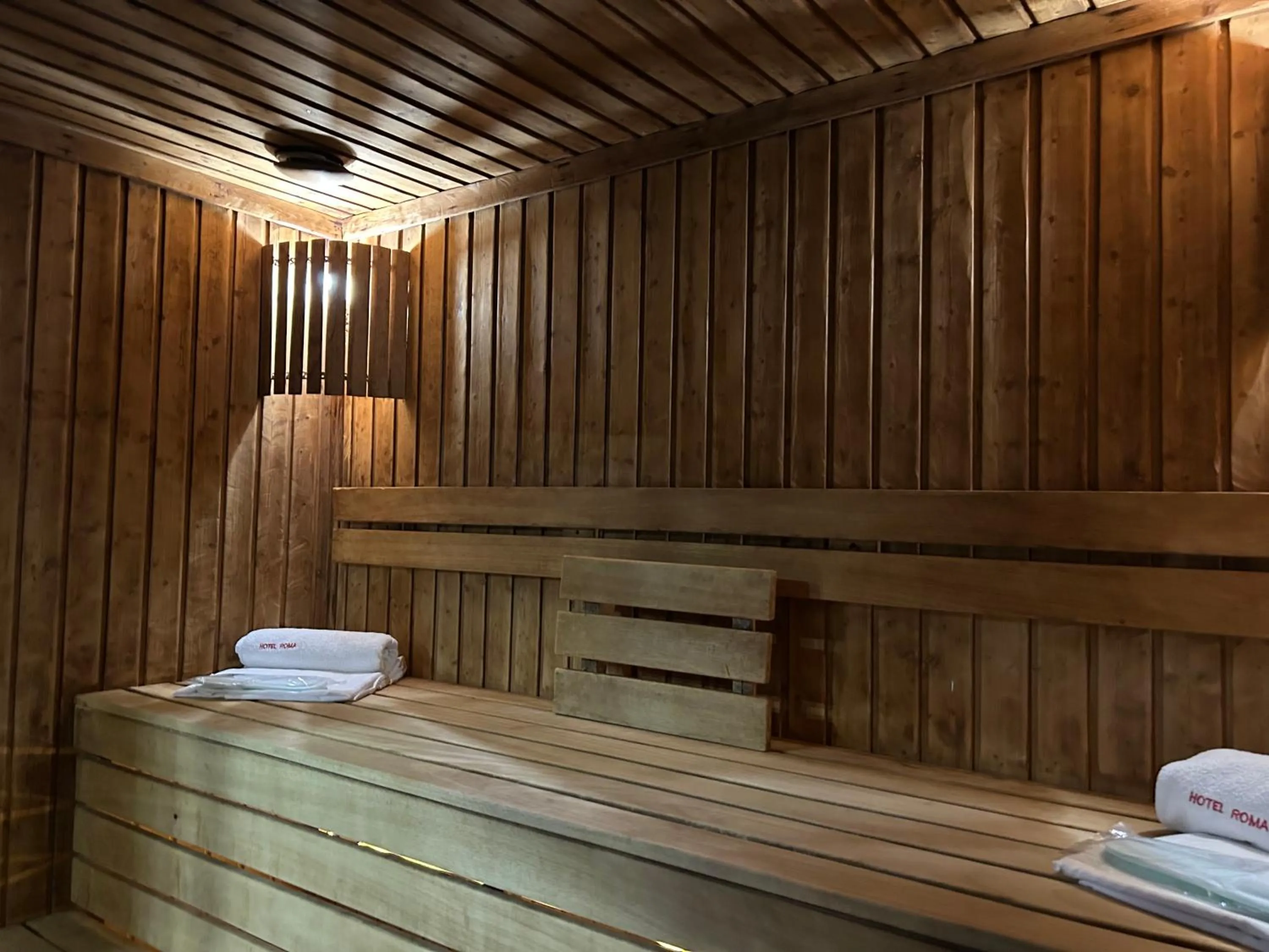 Sauna in Hotel Roma & Tours