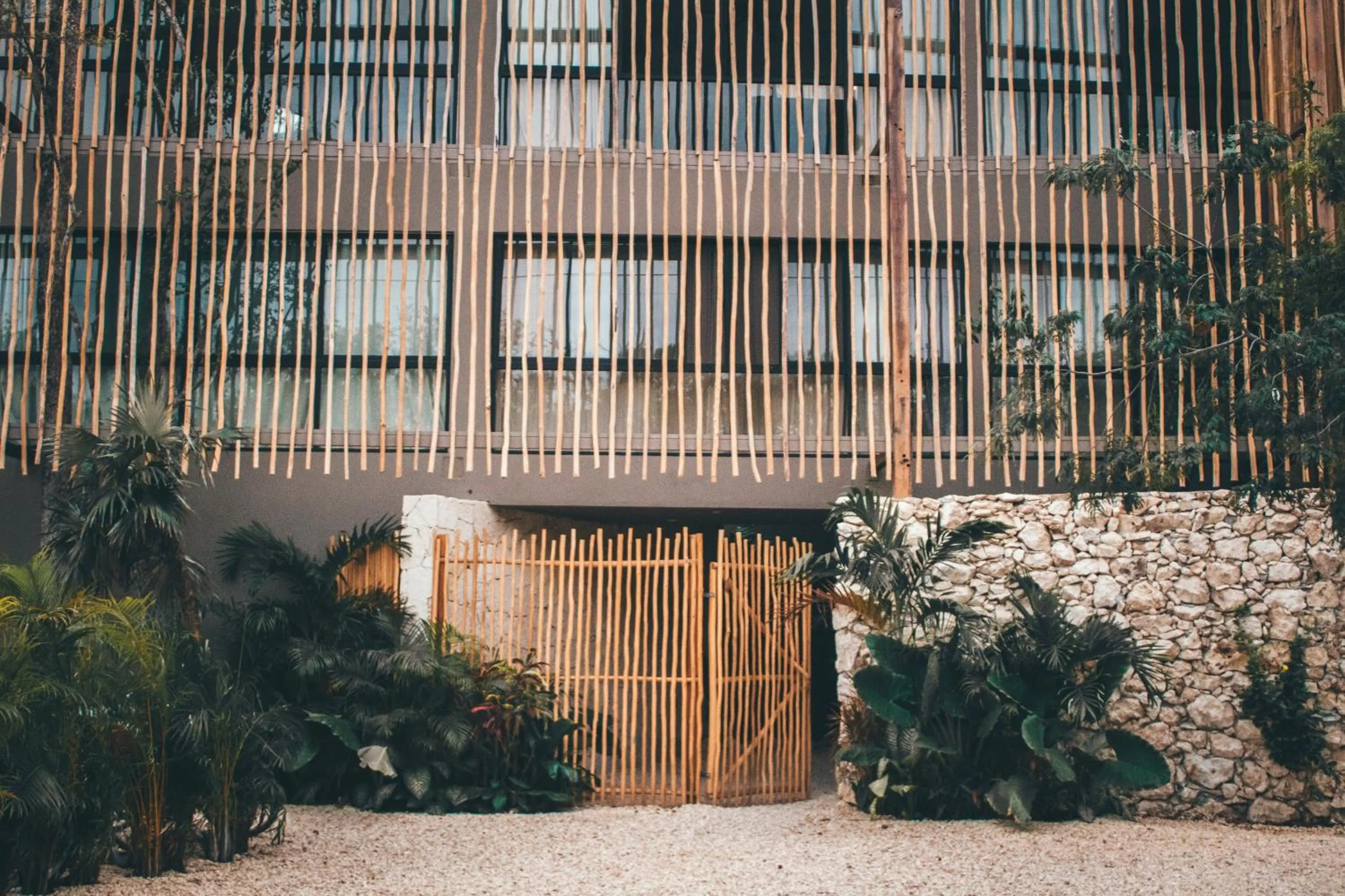 Property building in Vida Jungle Boho Apart 13 with special fee to access Hotel Bardo