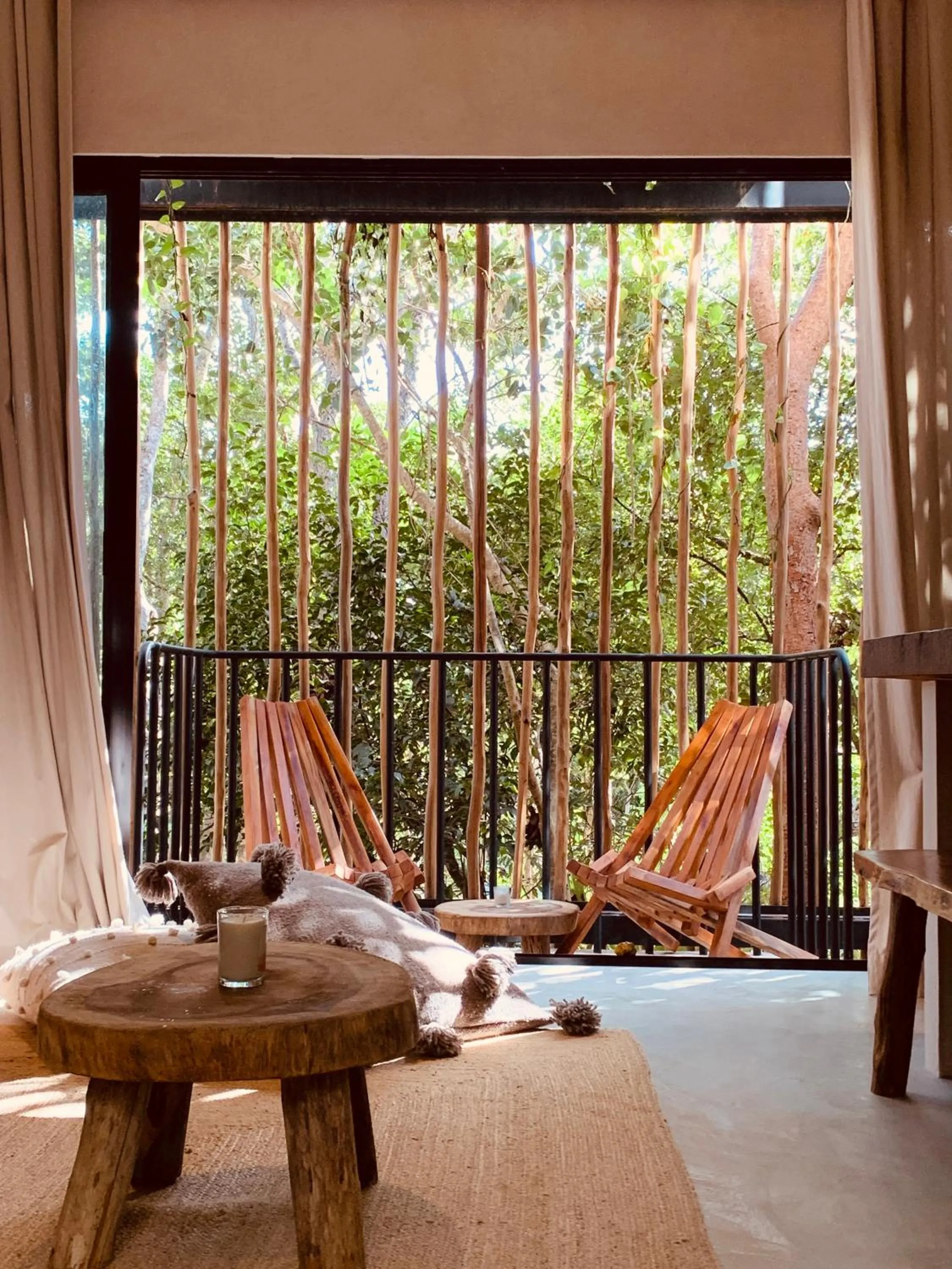 Balcony/Terrace in Vida Jungle Boho Apart 9 with special fee to access Hotel Bardo