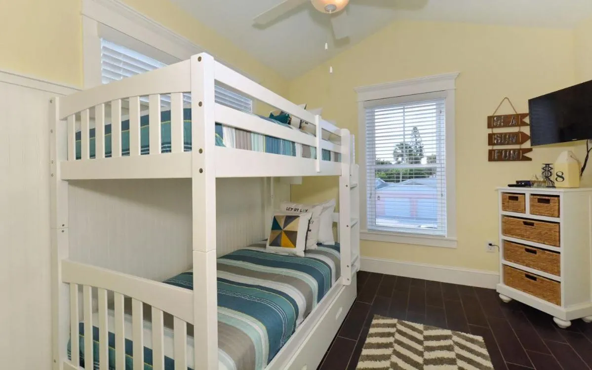 Bed in Seahorse Beach House by Beach Retreats