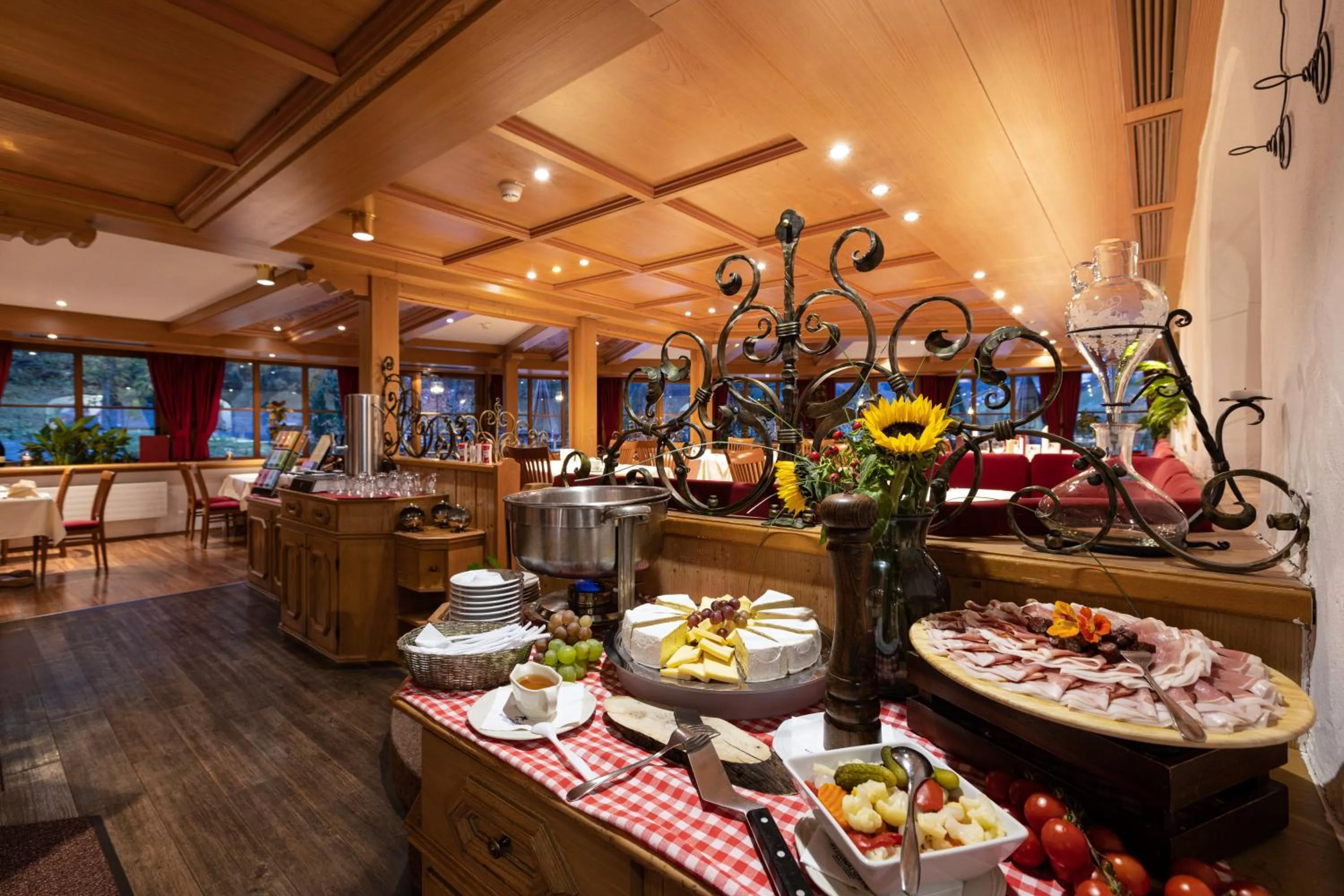 Buffet breakfast in IFA Alpenhof Wildental Hotel Kleinwalsertal Adults only