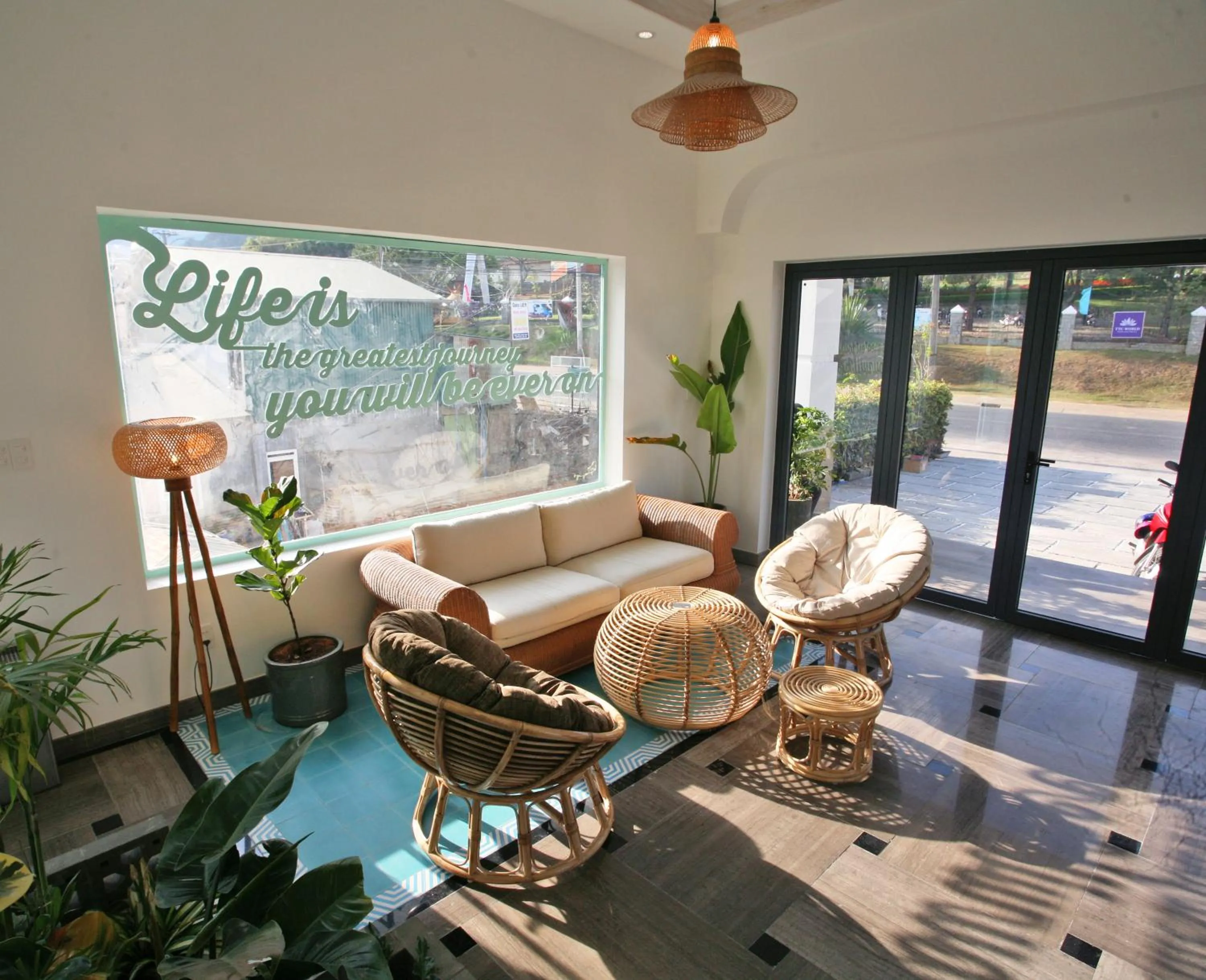 Lobby or reception in The Scent Boutique Dalat Hotel