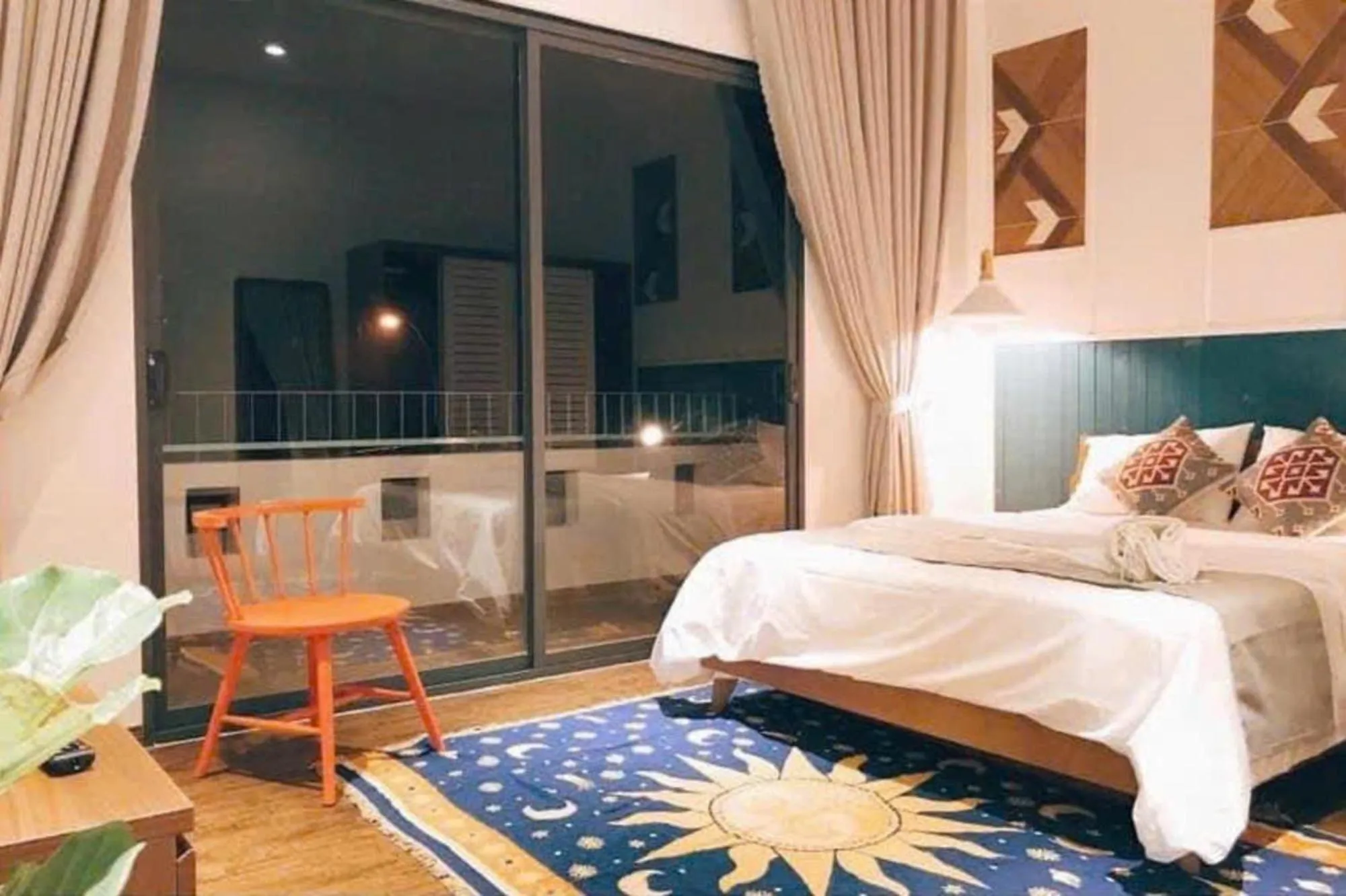 Bed in The Scent Boutique Dalat Hotel