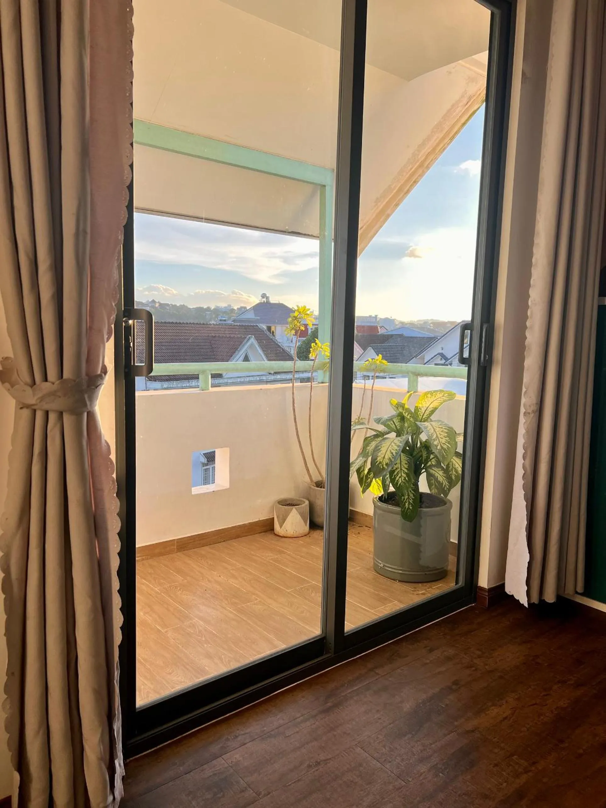 Balcony/Terrace in The Scent Boutique Dalat Hotel