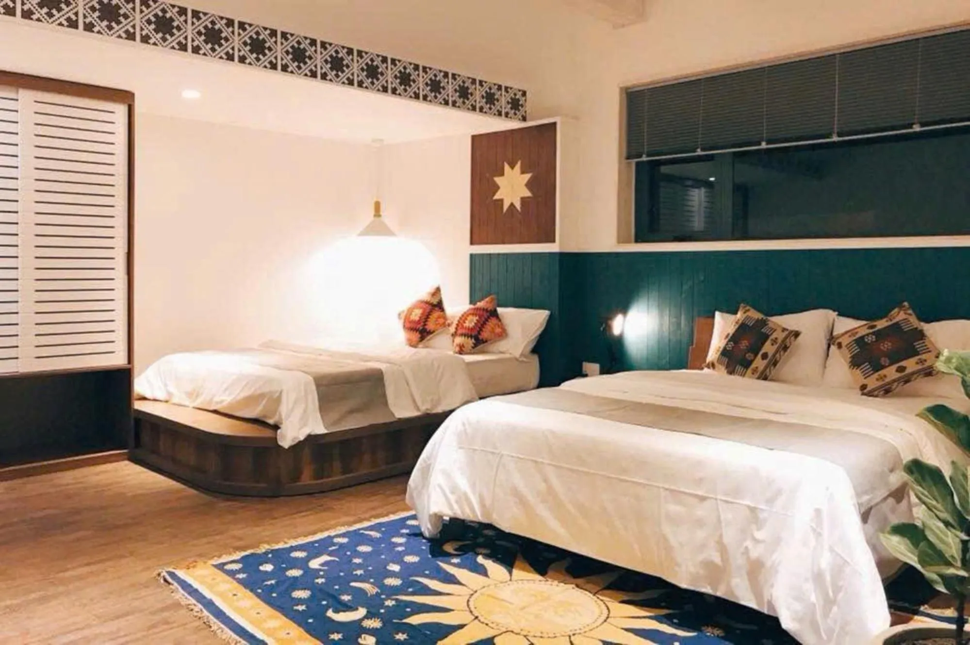 Bed in The Scent Boutique Dalat Hotel