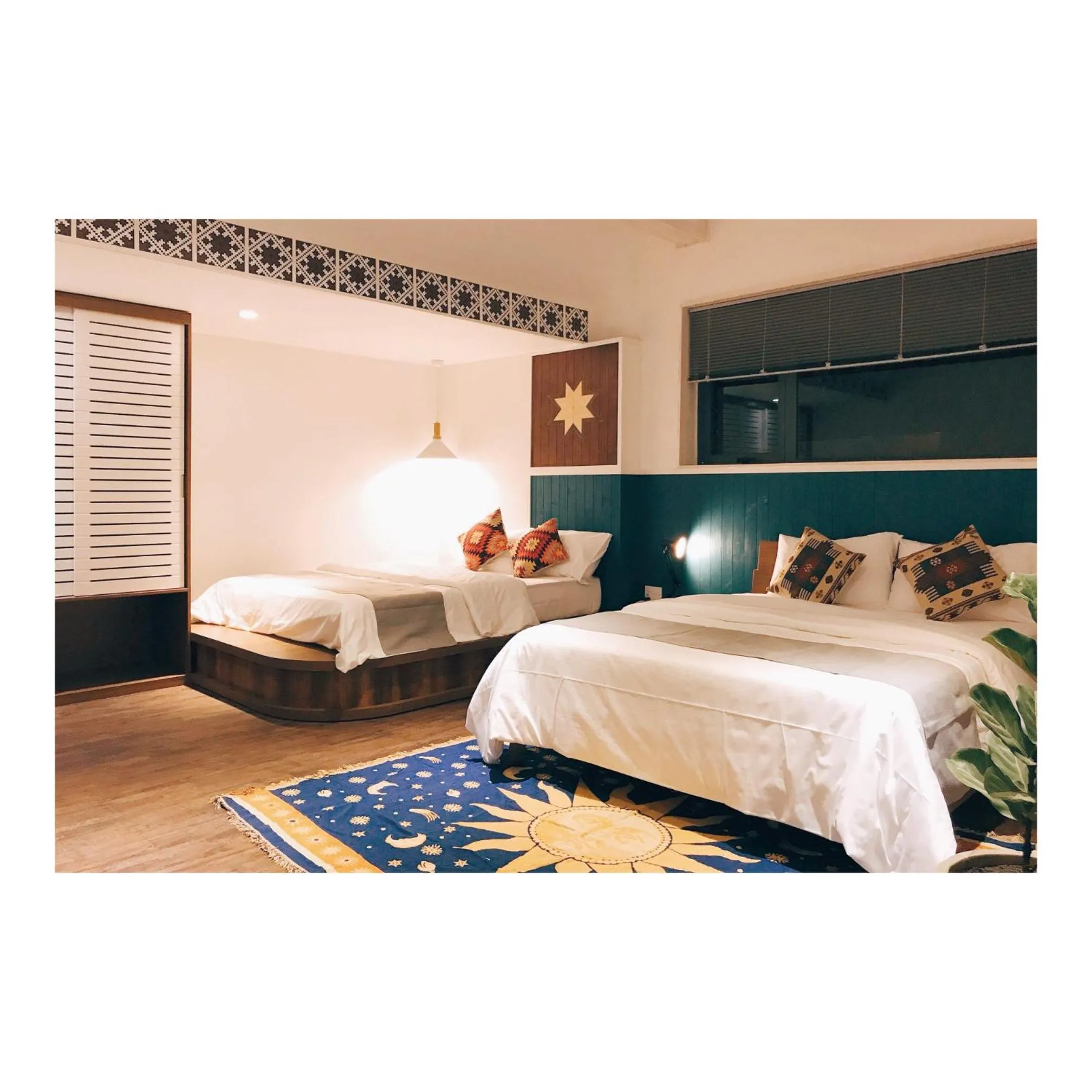 Photo of the whole room, Bed in The Scent Boutique Dalat Hotel