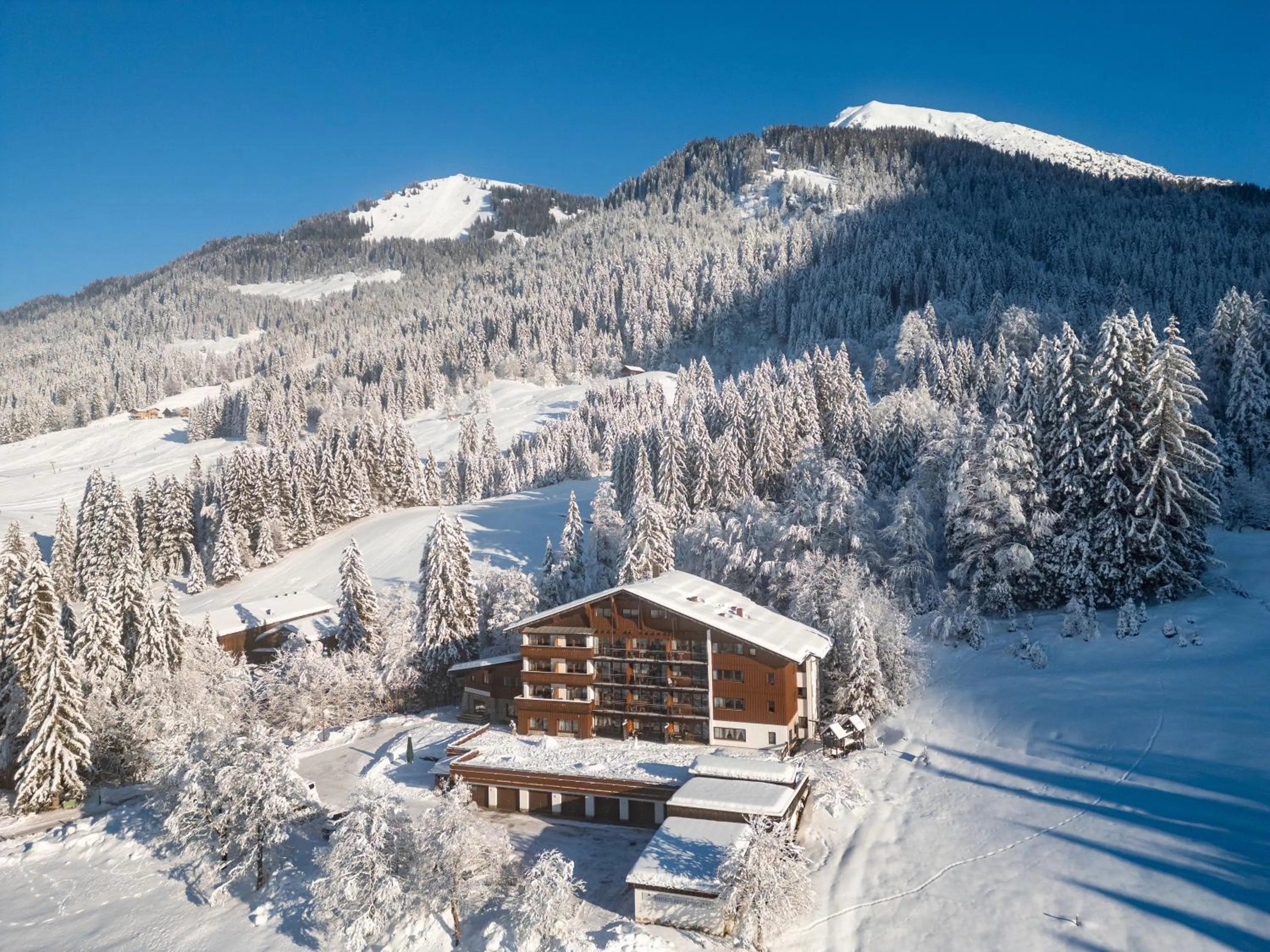 Property building in IFA Breitach Apartments Kleinwalsertal