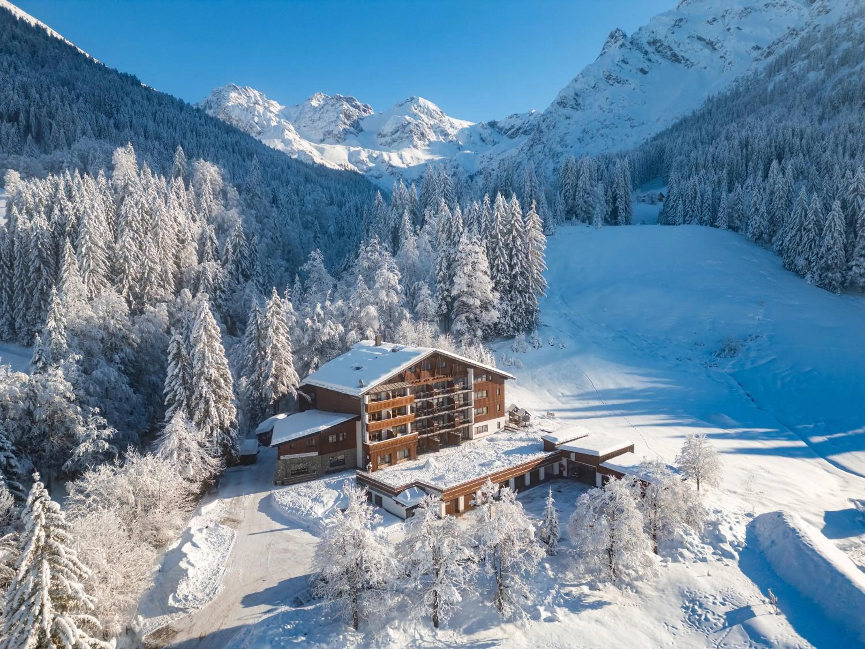 Property building in IFA Breitach Apartments Kleinwalsertal