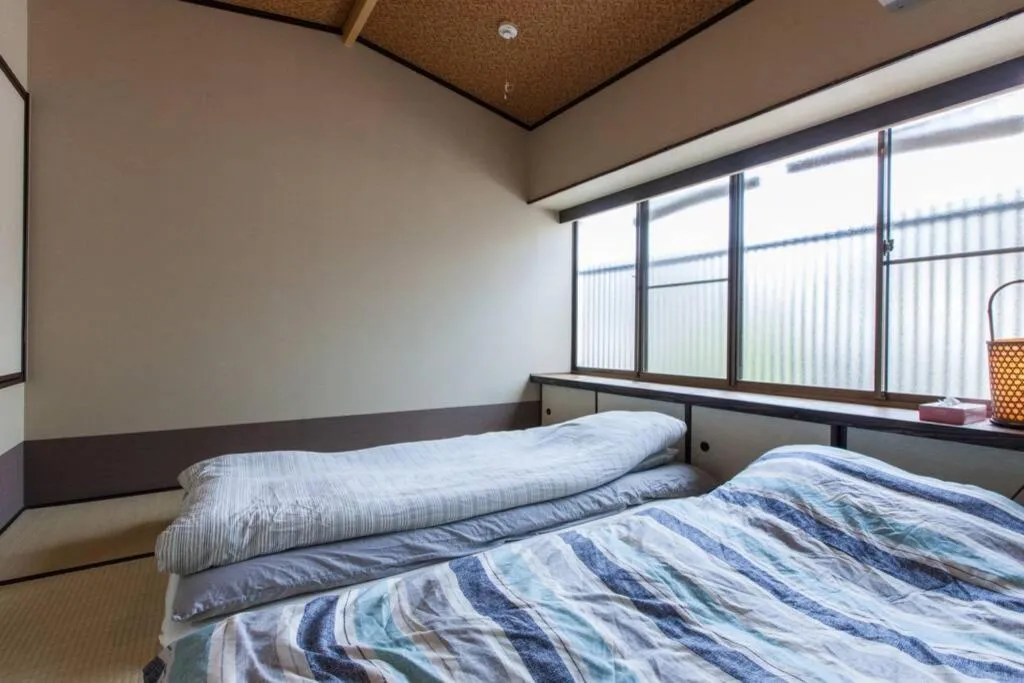 Photo of the whole room, Bed in 伏見稲荷ハウス Fushimi Inari House