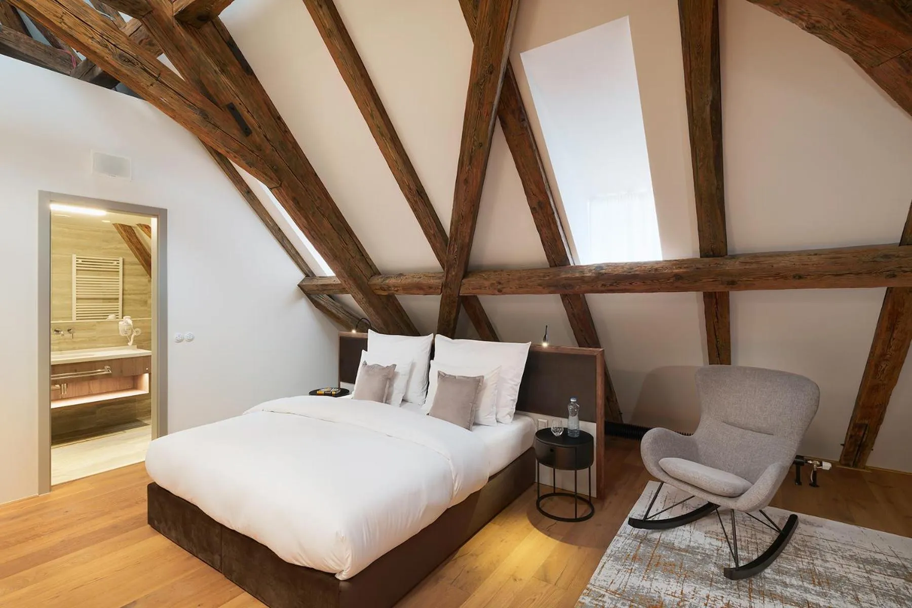 Bedroom, Bed in Hotel CUBE Prague