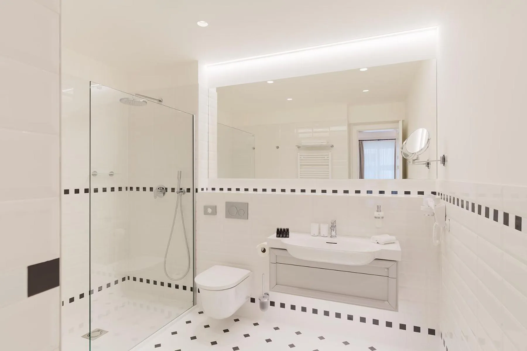 Bathroom in Hotel CUBE Prague