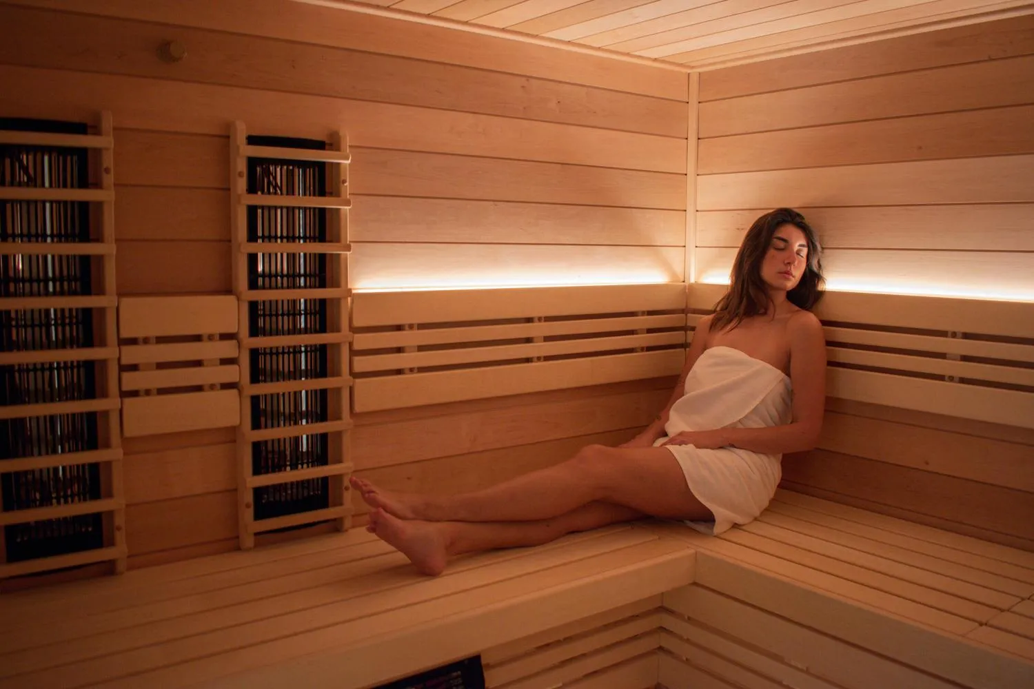 Sauna in Hotel CUBE Prague