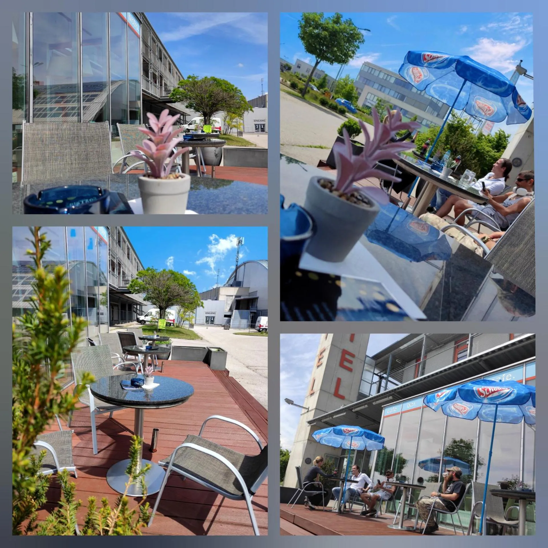 Balcony/Terrace in Orange Wings Wiener Neustadt
