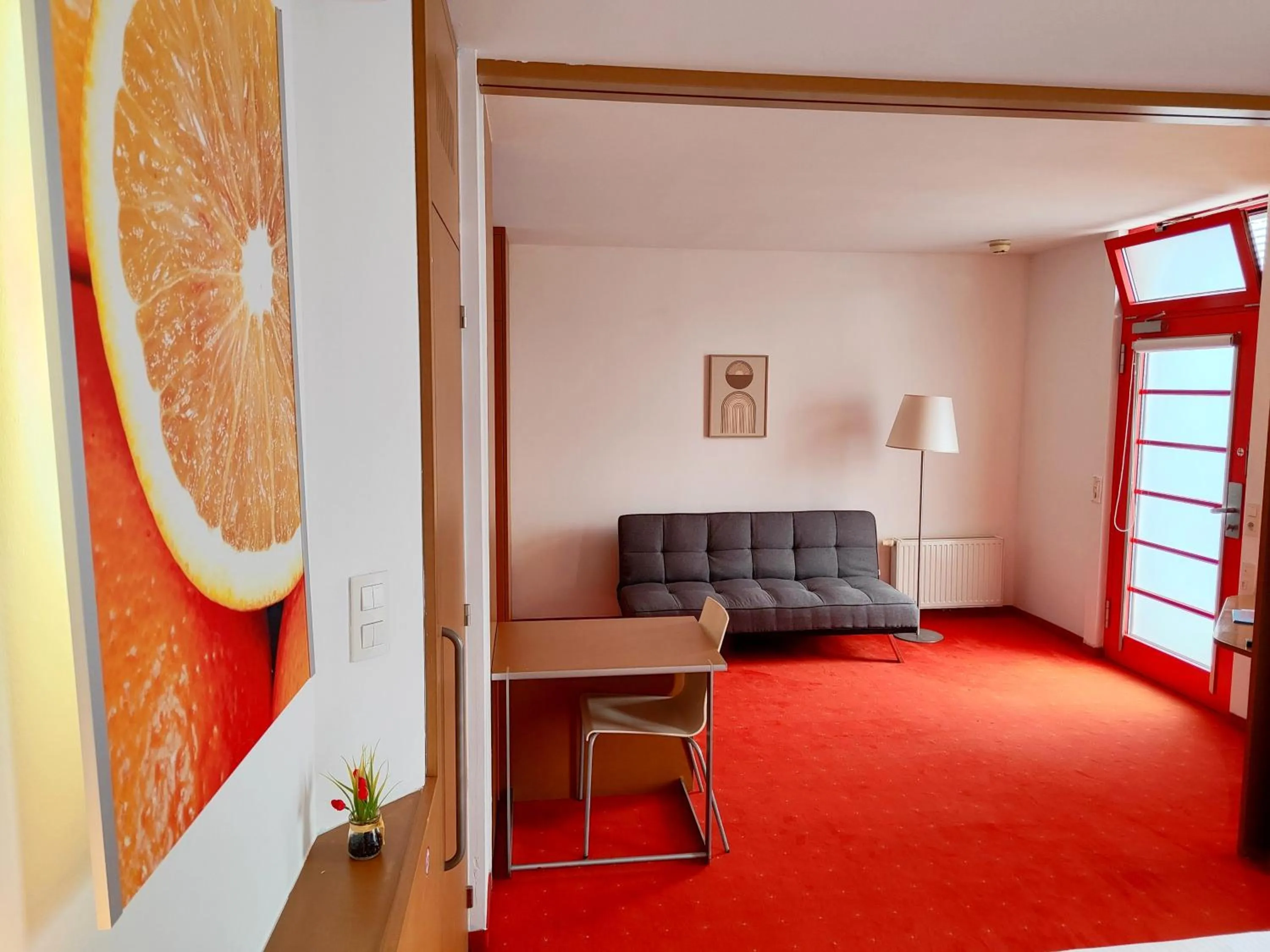 Living room in Orange Wings Wiener Neustadt