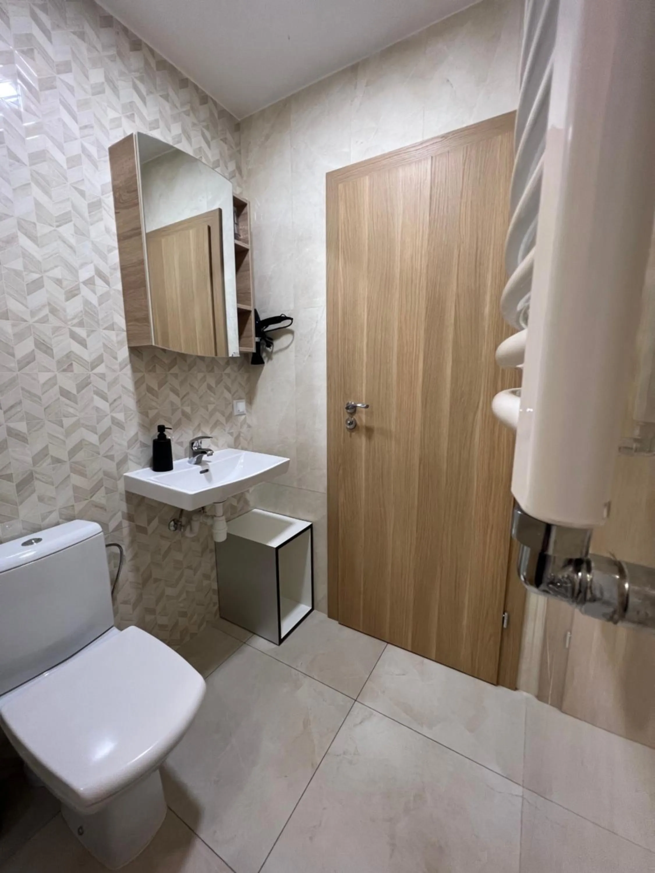Bathroom in 1912 Bed & Breakfast