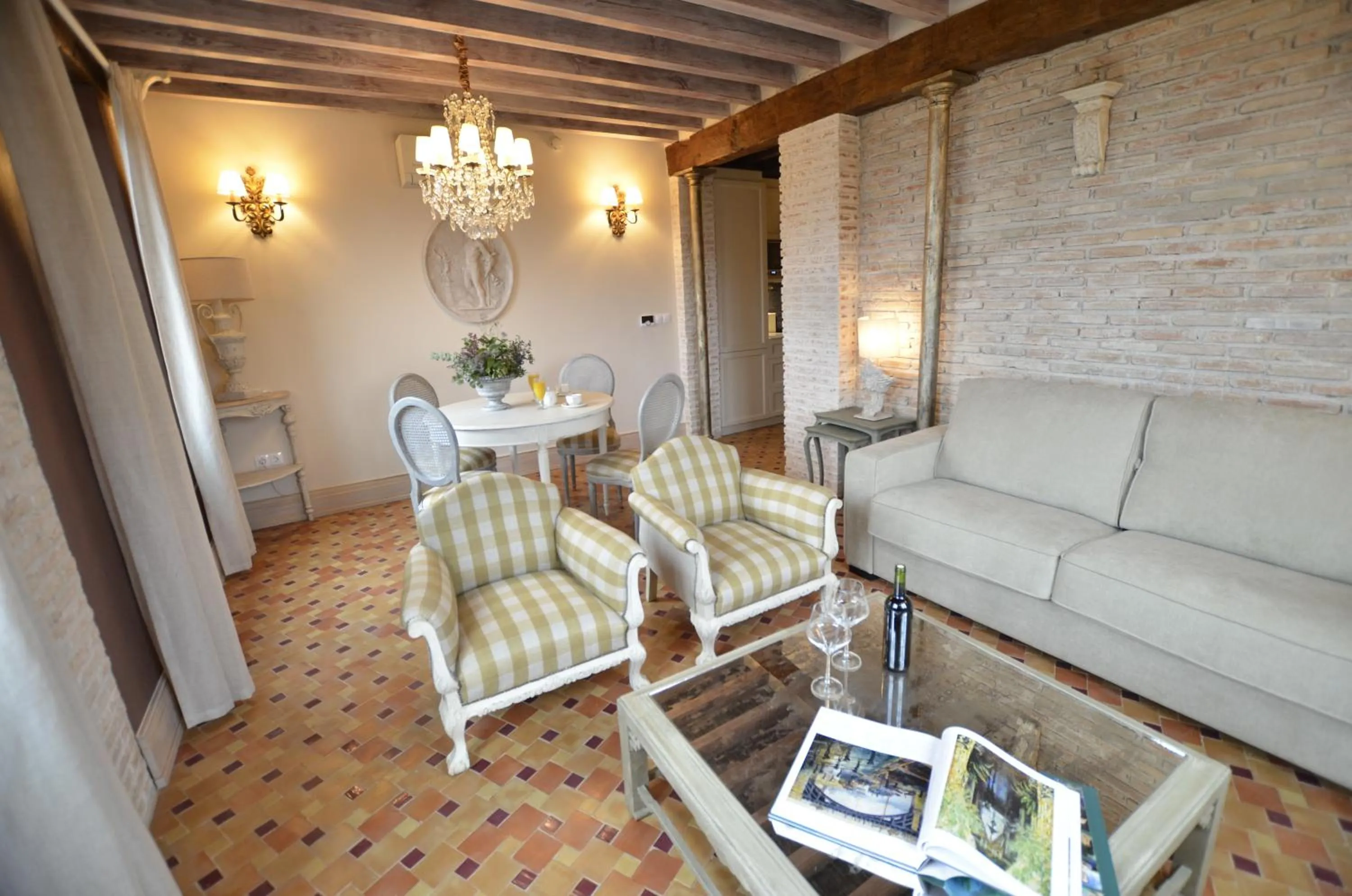 Living room in La Corrala del Realejo