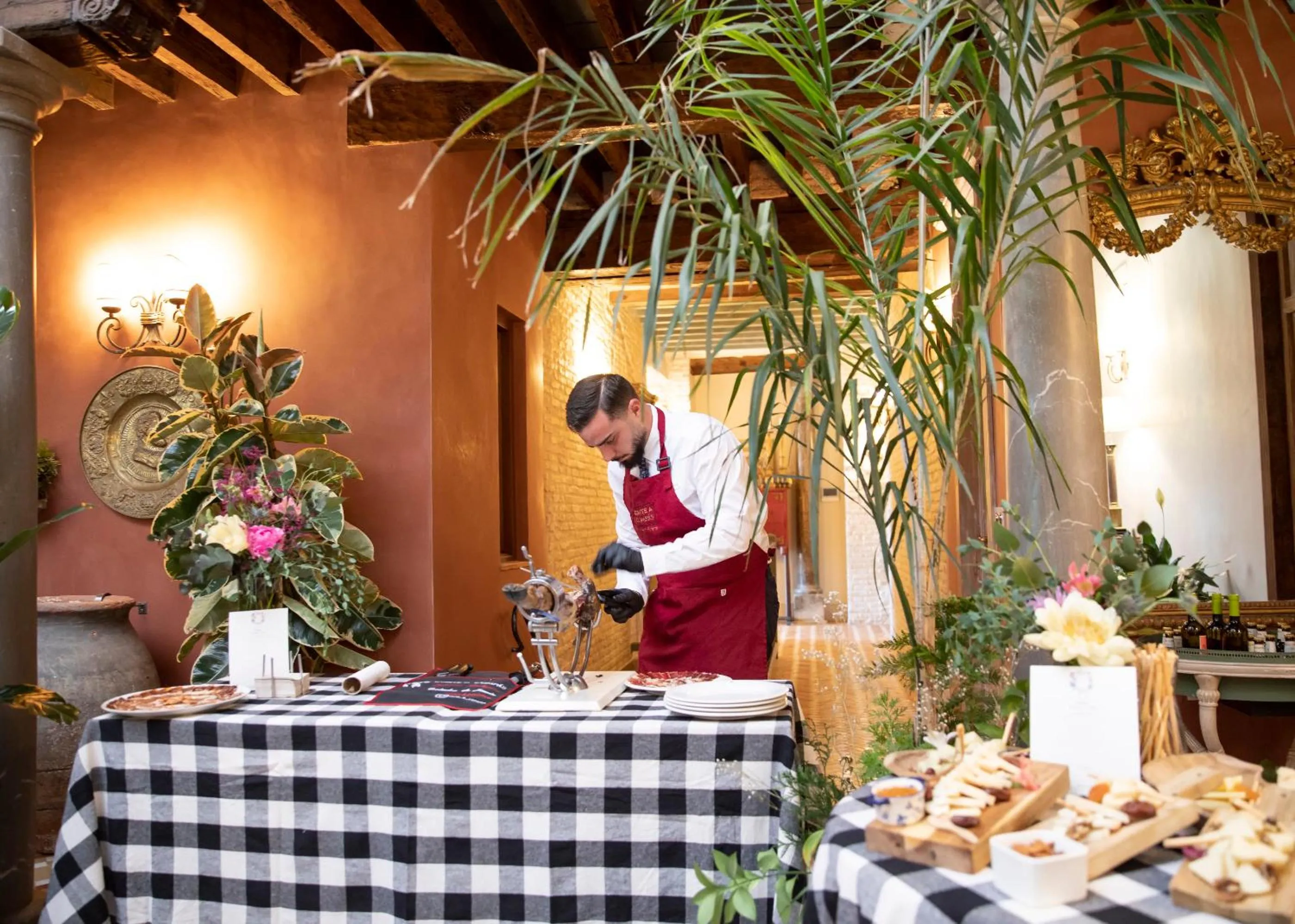 Food and drinks in La Corrala del Realejo