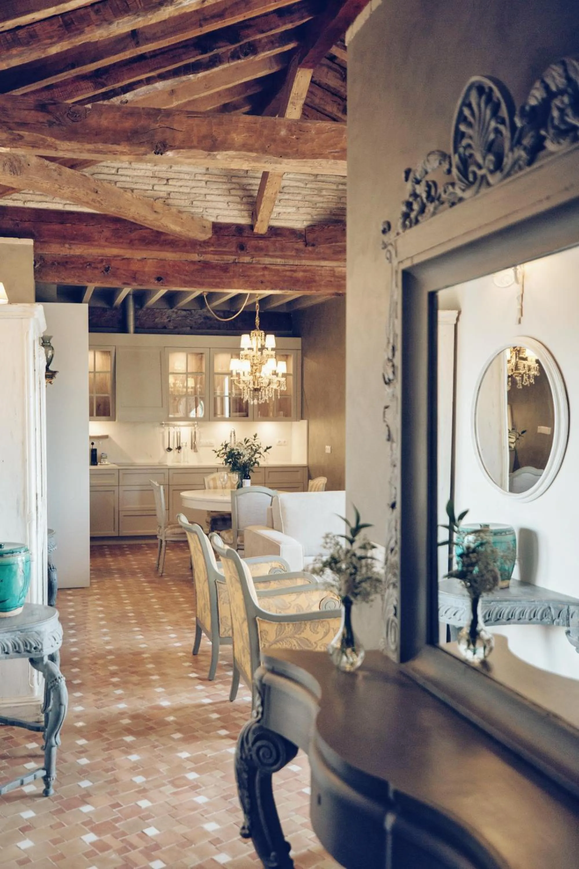 Living room in La Corrala del Realejo