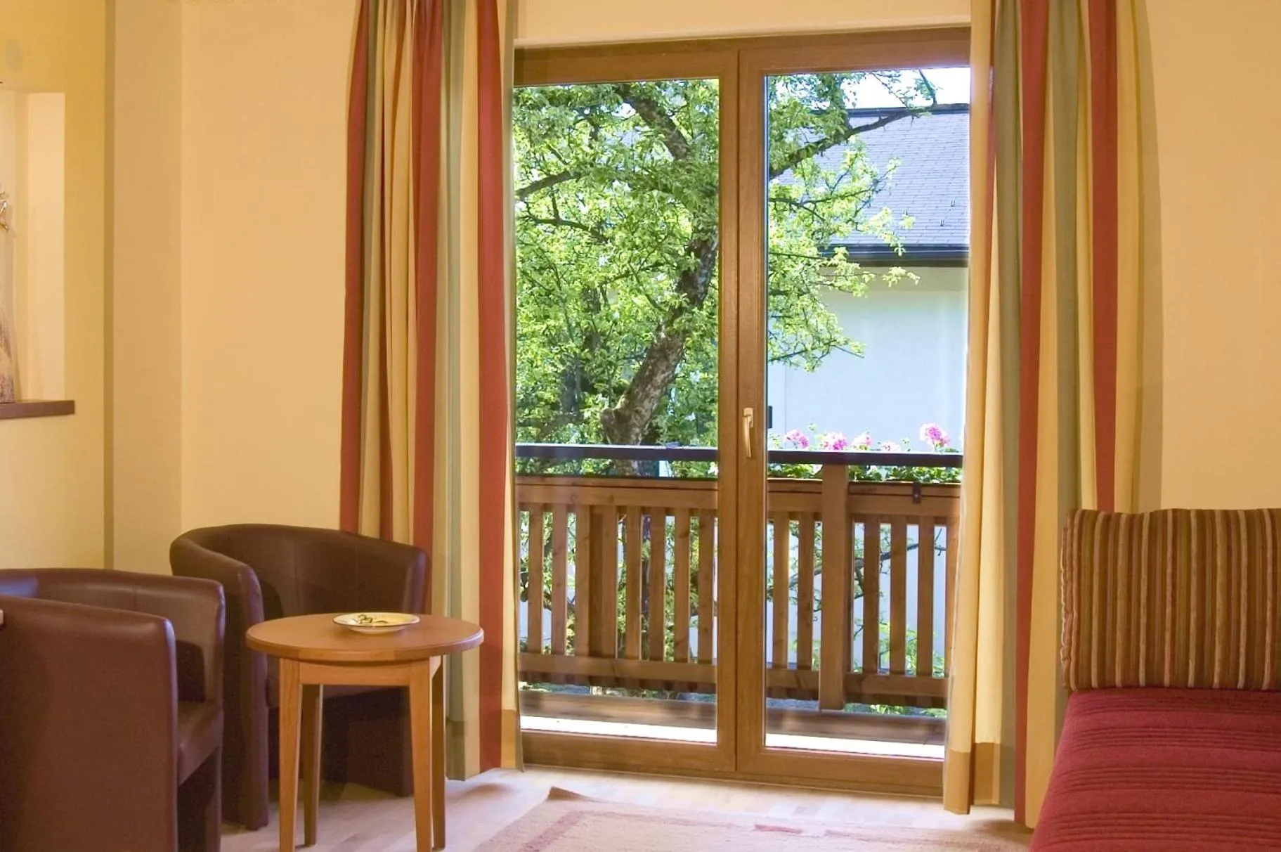 Balcony/Terrace in Garten - Hotel Sallerhof