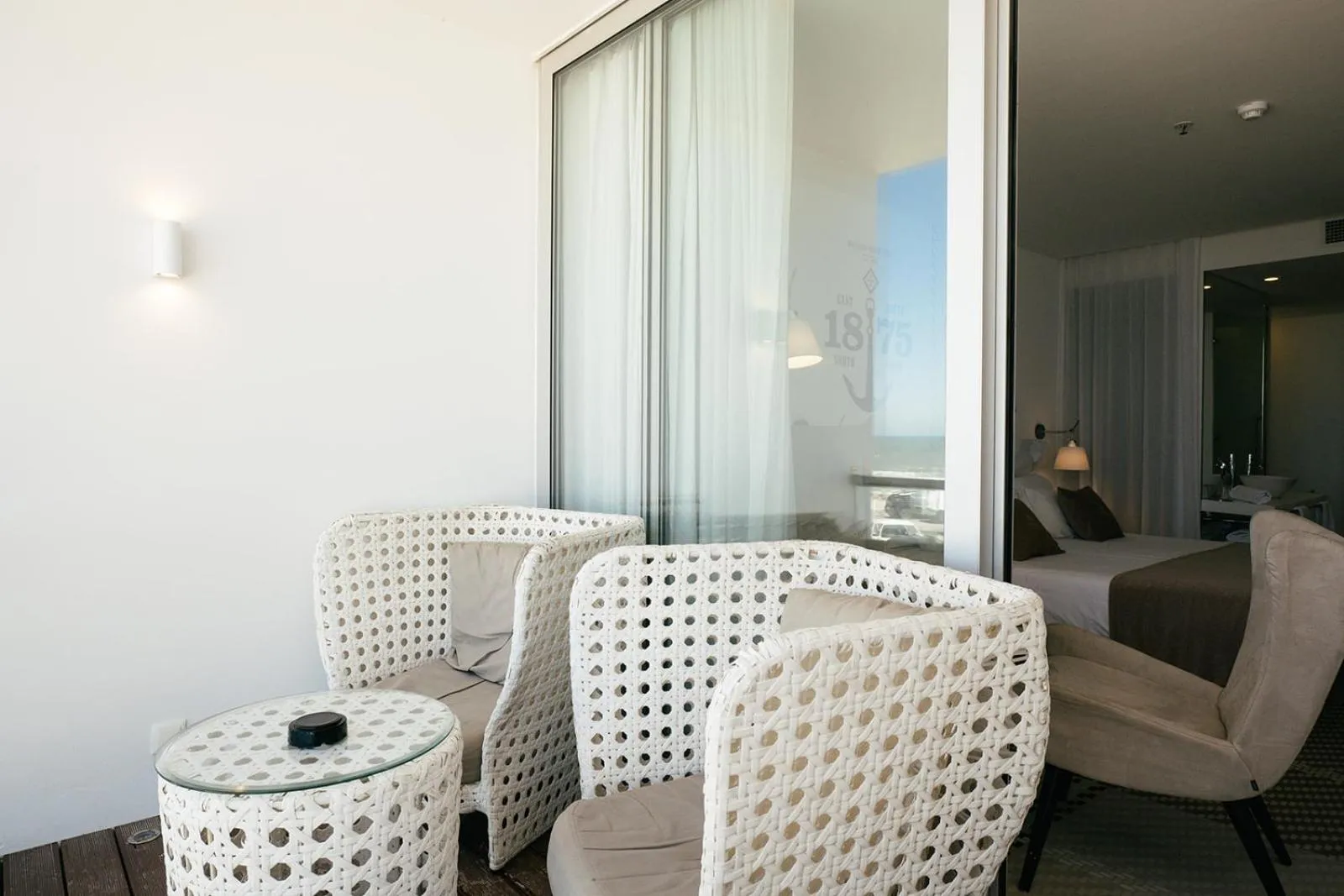 Balcony/Terrace in Macarico Beach Hotel