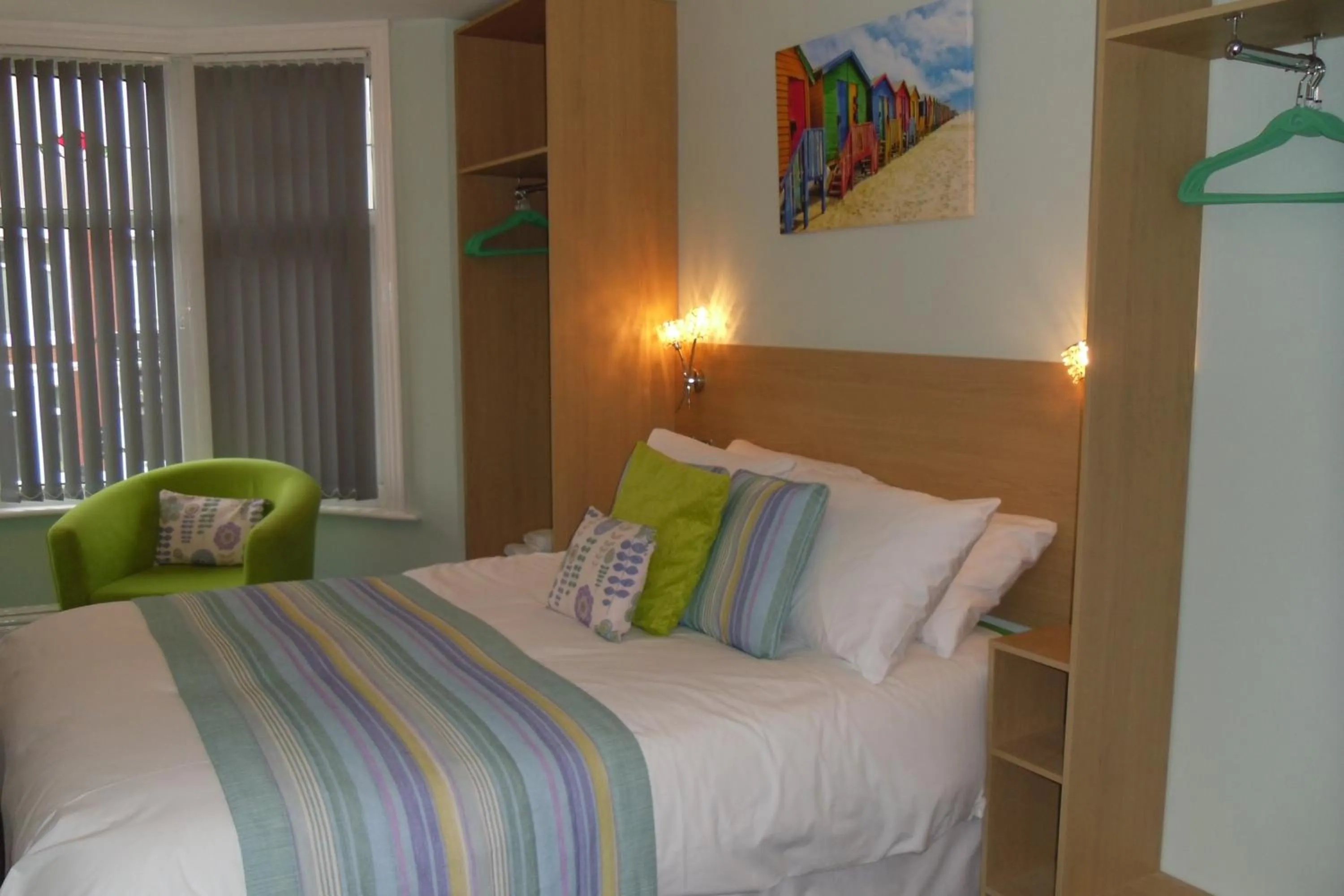 Bed in The Beaucliffe Hotel