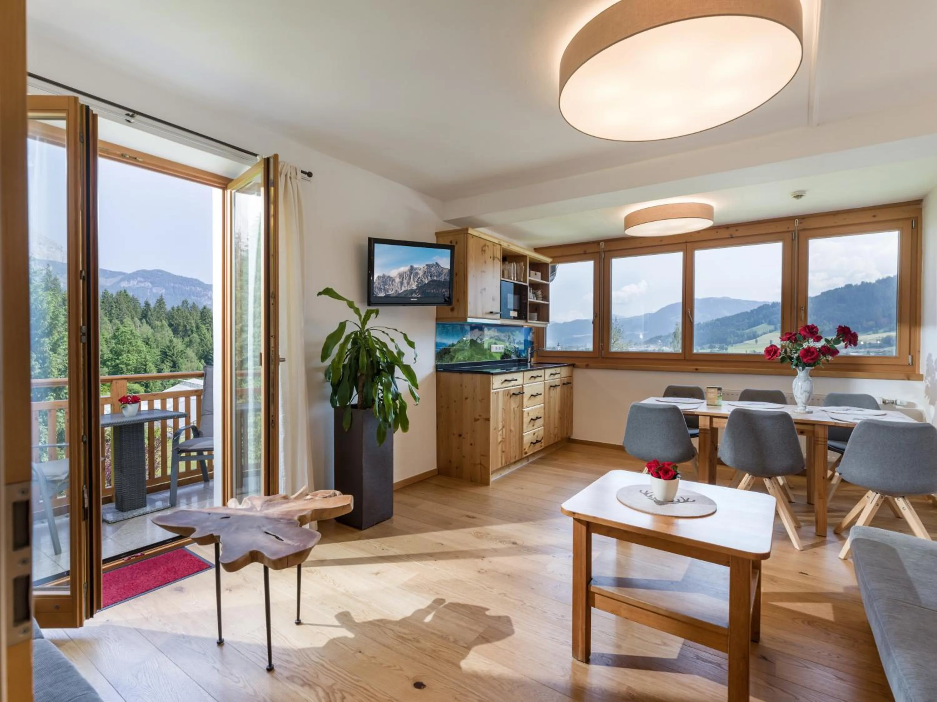 Living room in Gartenhotel Rosenhof bei Kitzbühel