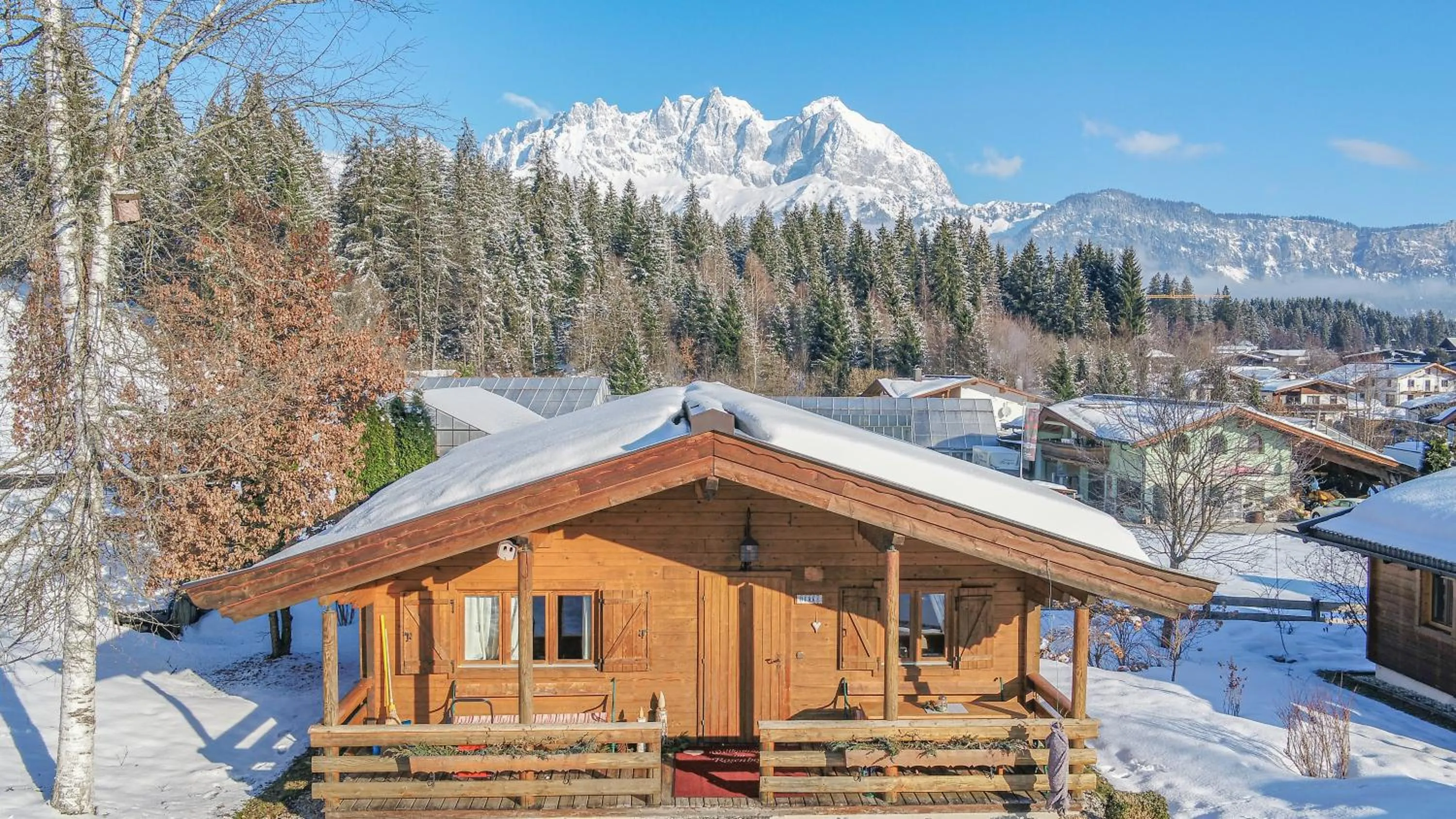 Winter in Gartenhotel Rosenhof bei Kitzbühel